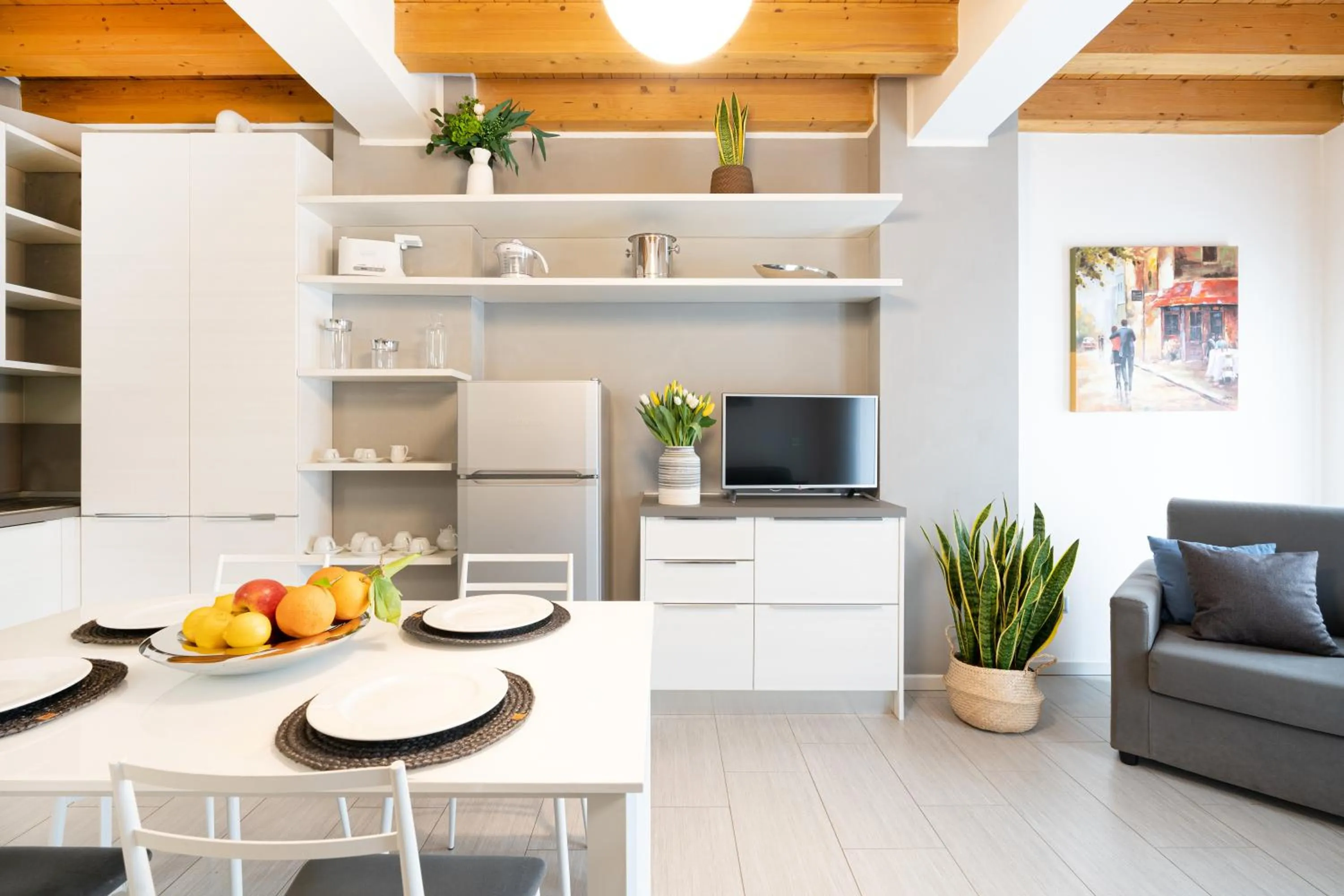 Dining area in Ca' Degli Antichi Giardini Apartments