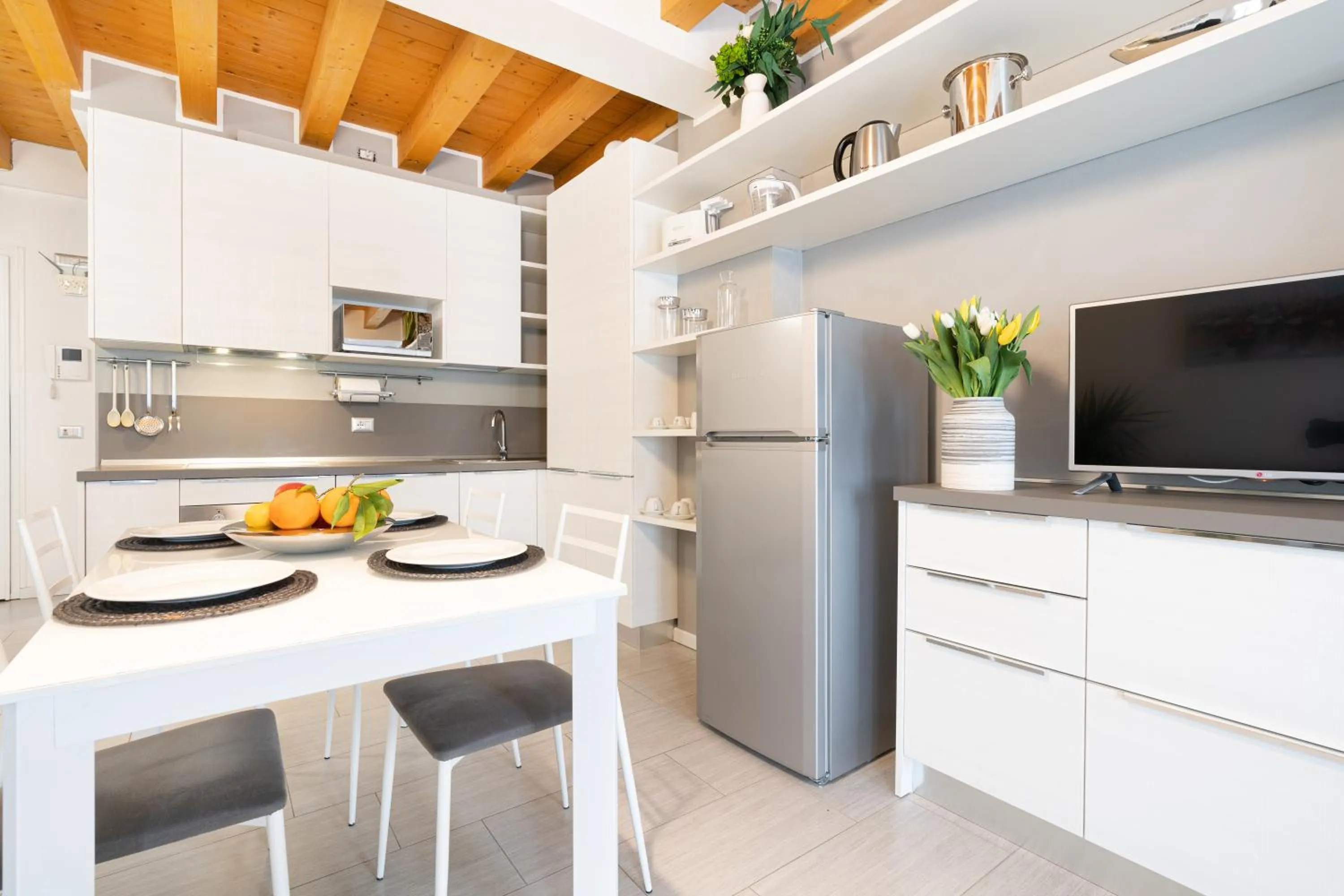 Dining area in Ca' Degli Antichi Giardini Apartments