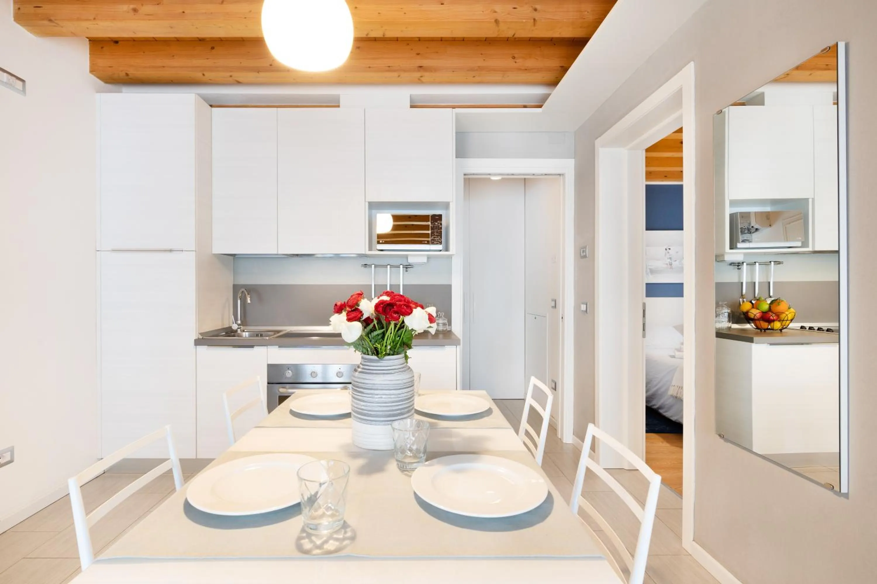 Kitchen or kitchenette in Ca' Degli Antichi Giardini Apartments