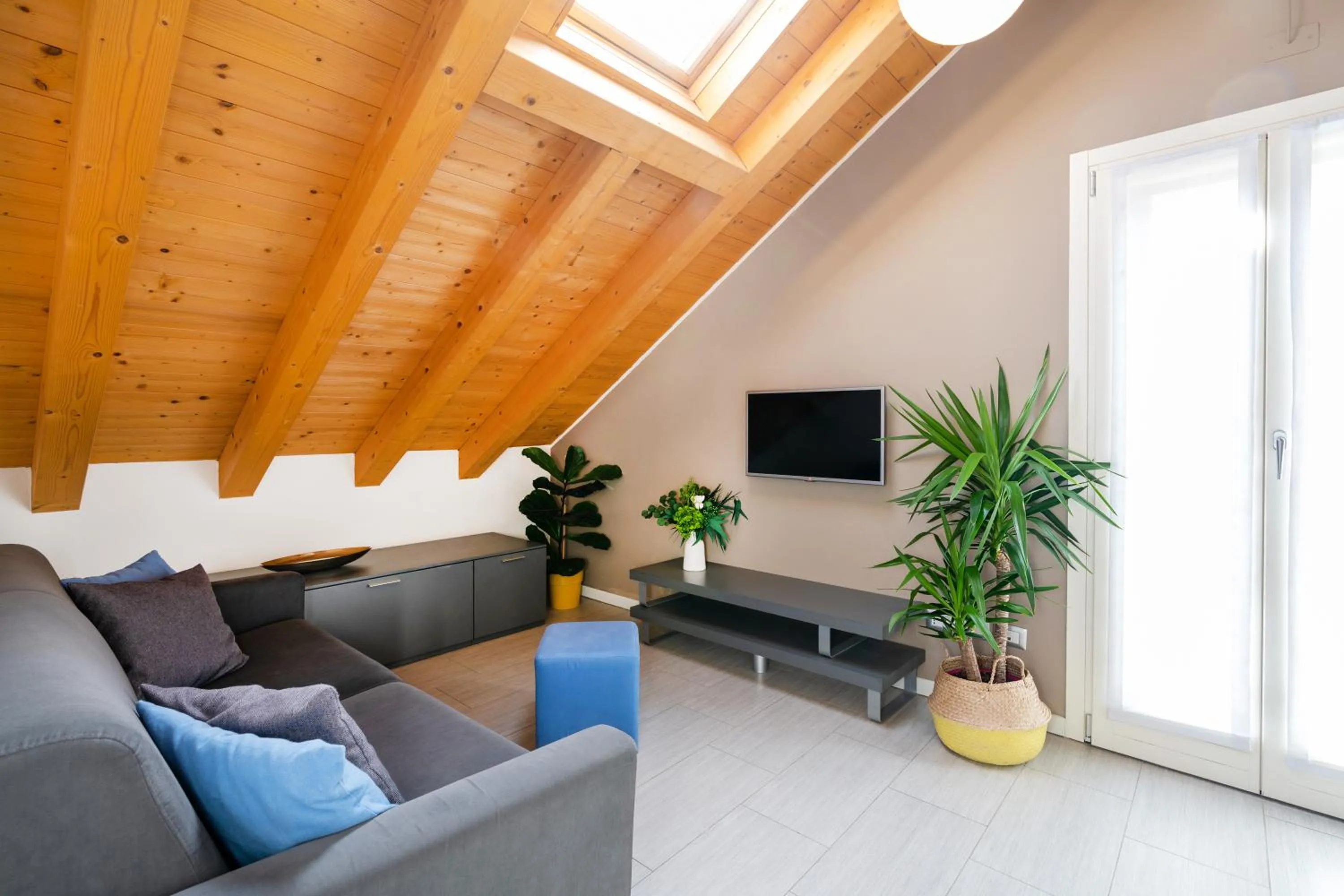 Living room in Ca' Degli Antichi Giardini Apartments