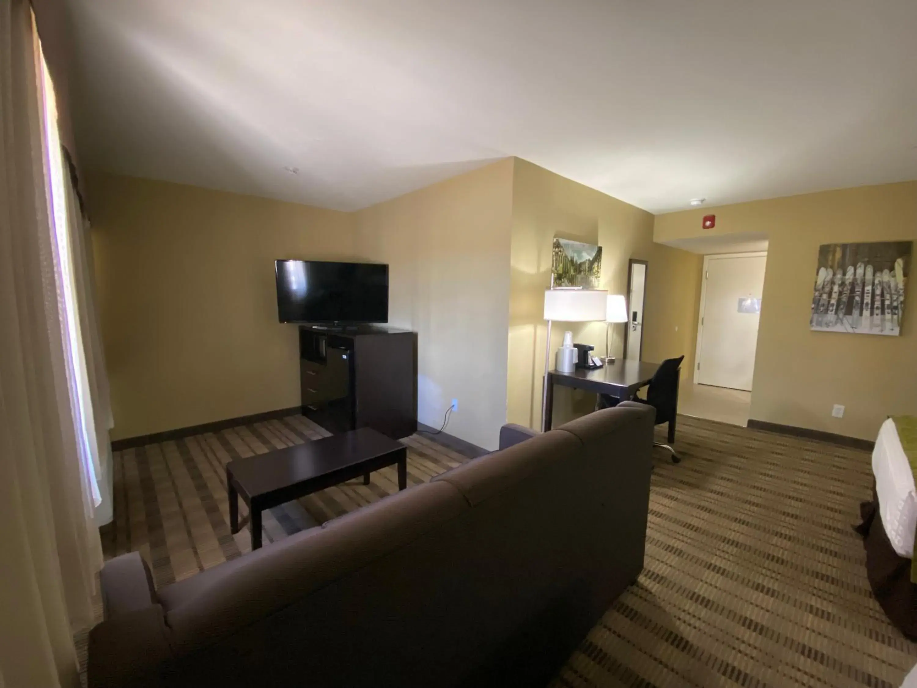 Seating area in Pagosa Lodge Seating area in Pagosa Lodge