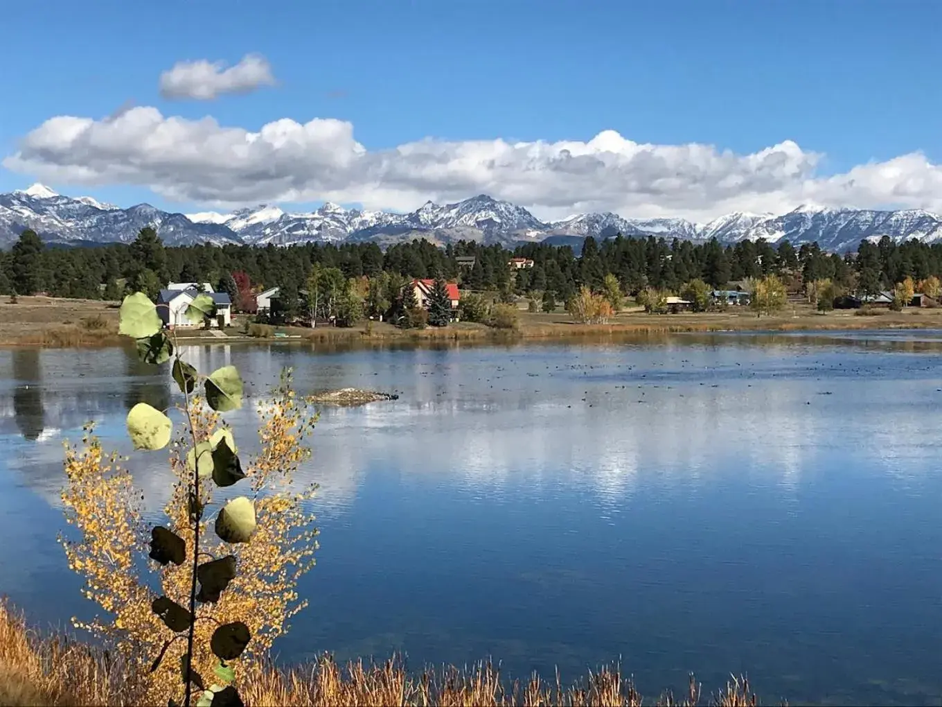 Lake view in Pagosa Lodge Lake view in Pagosa Lodge