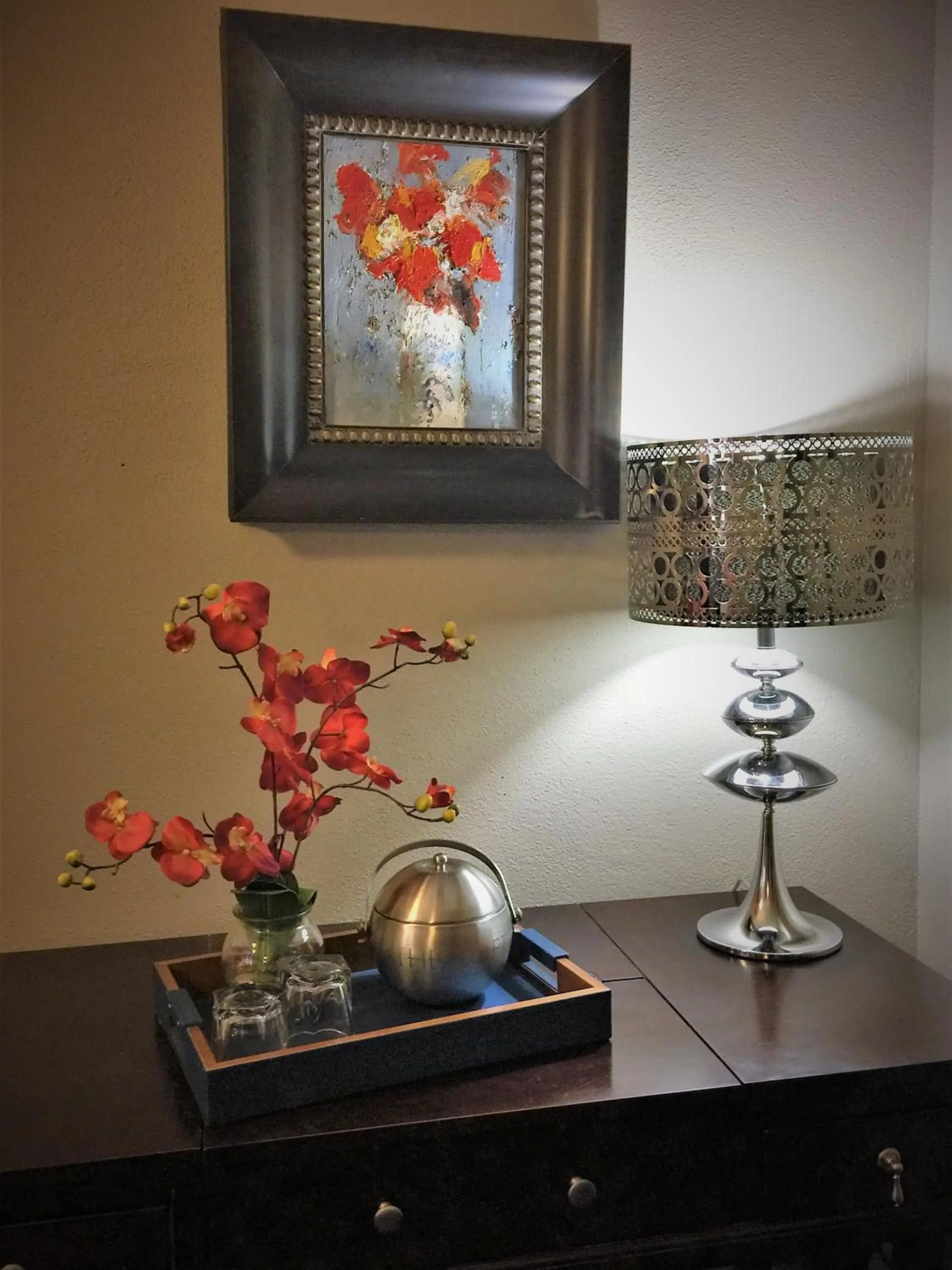 Seating area in The Loft on the Square