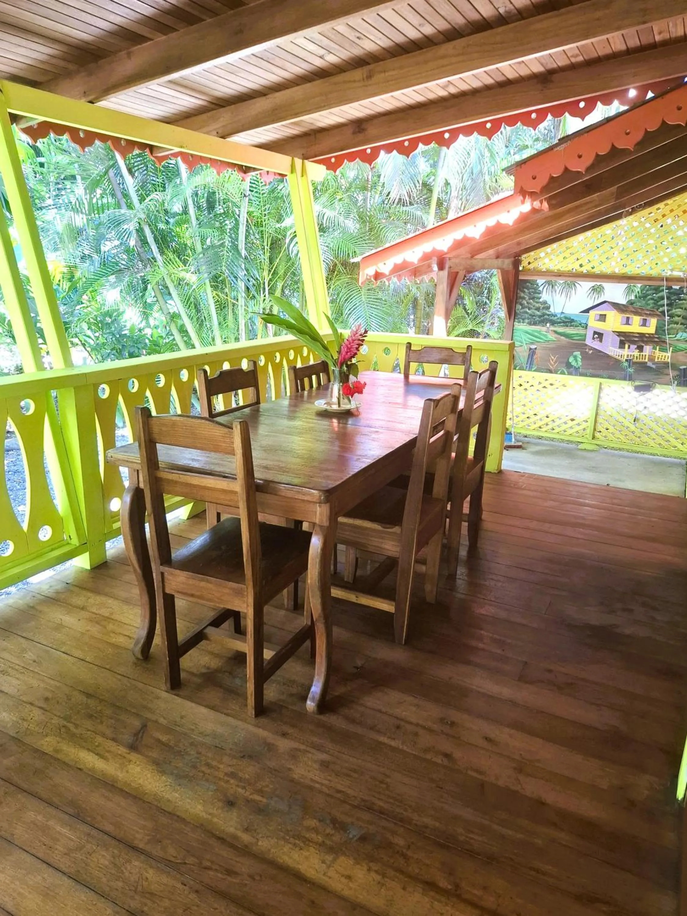 Dinner in El Jardin de Playa Negra