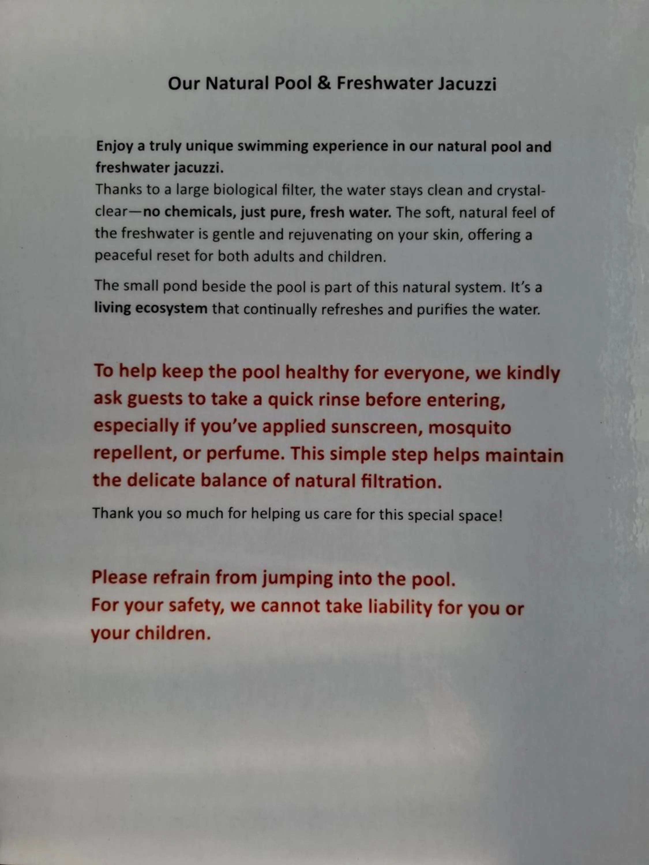 Swimming pool in El Jardin de Playa Negra