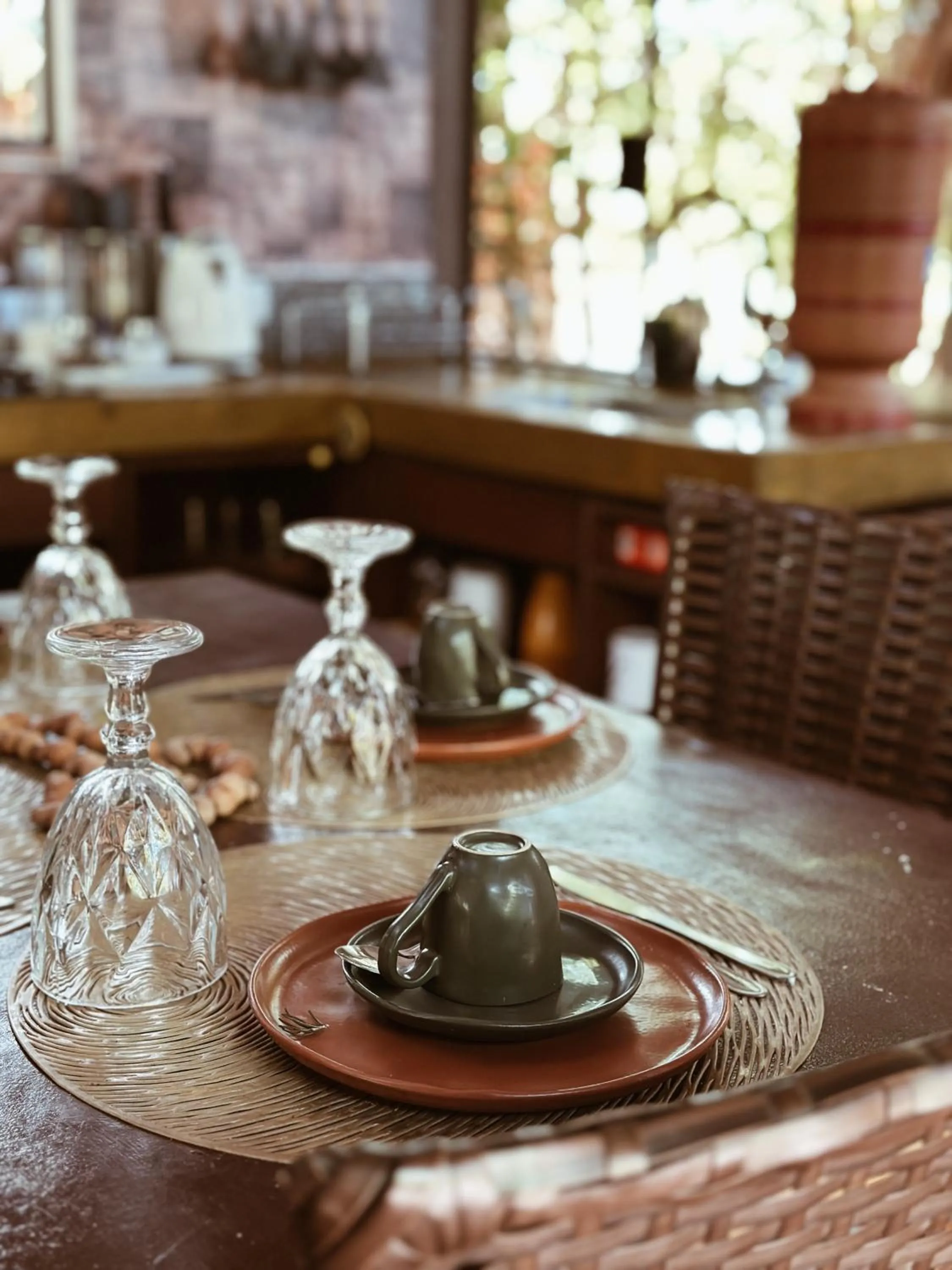 Dining area in Vila Abaton