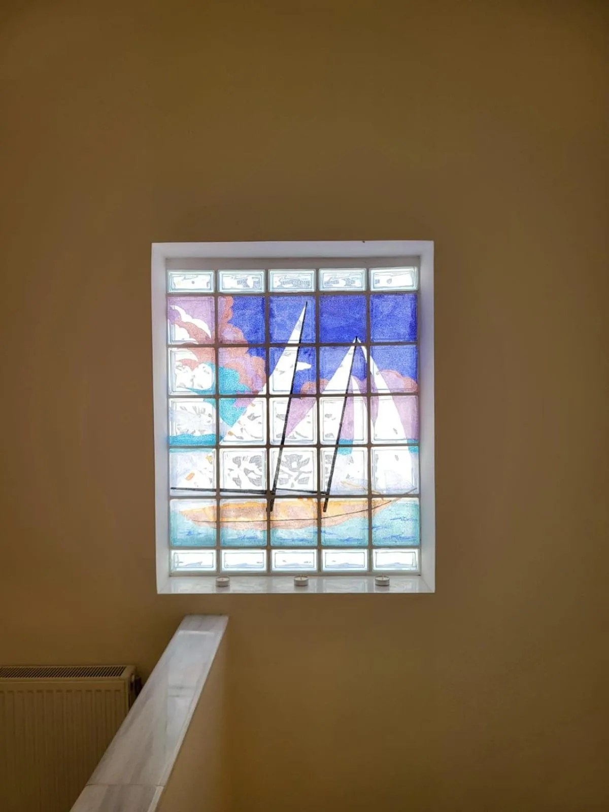 Decorative detail in Villa Solaris