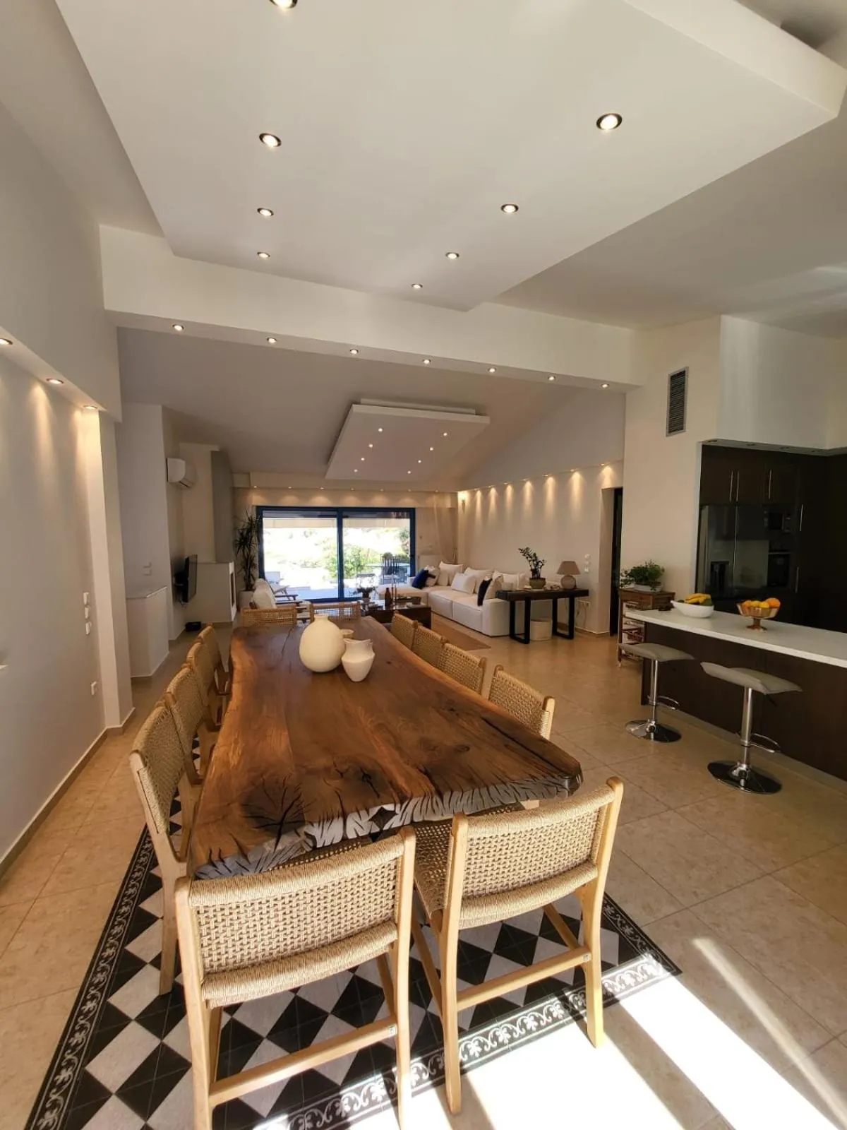 Dining area in Villa Solaris