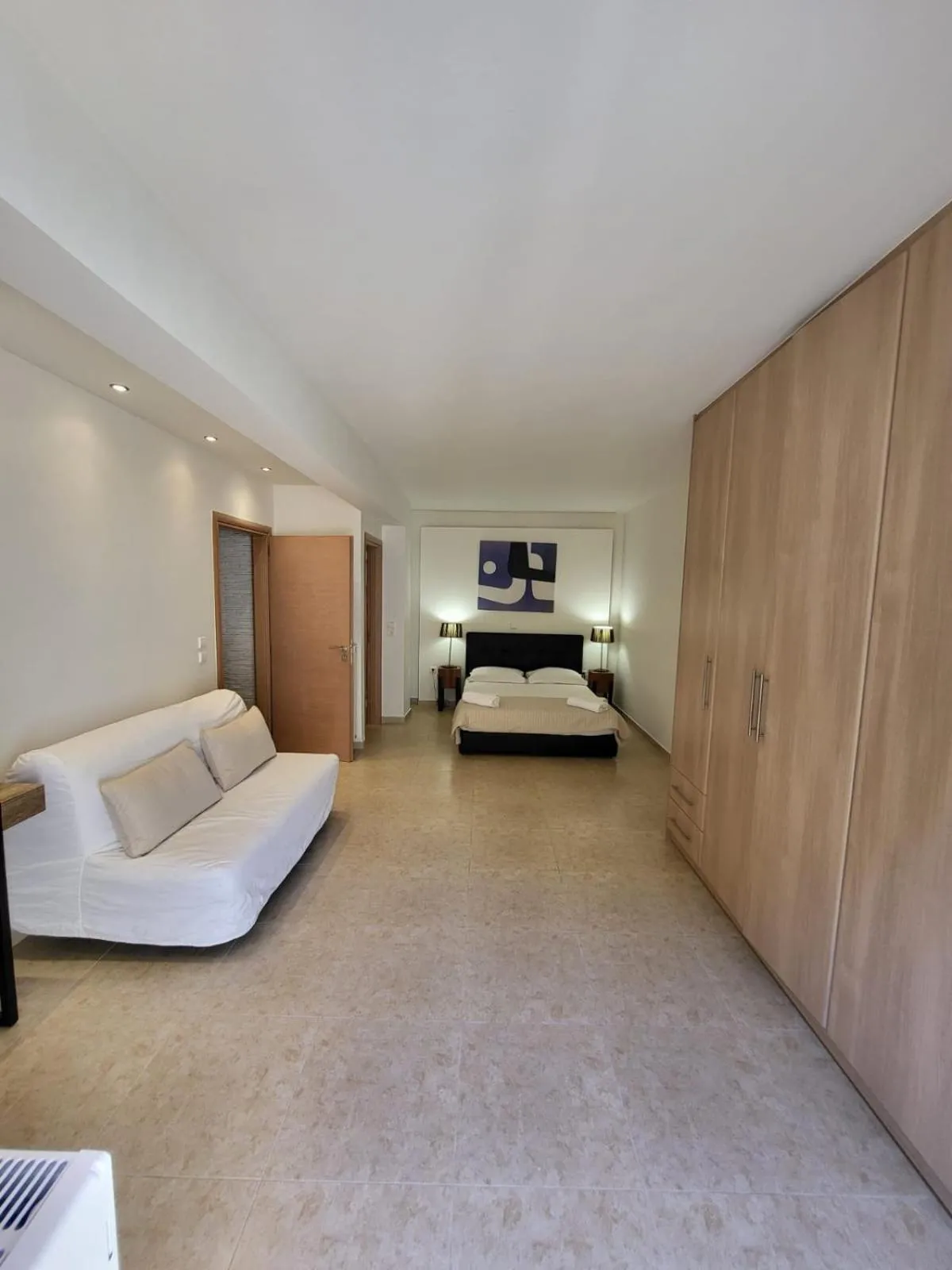 Bedroom, Bed in Villa Solaris