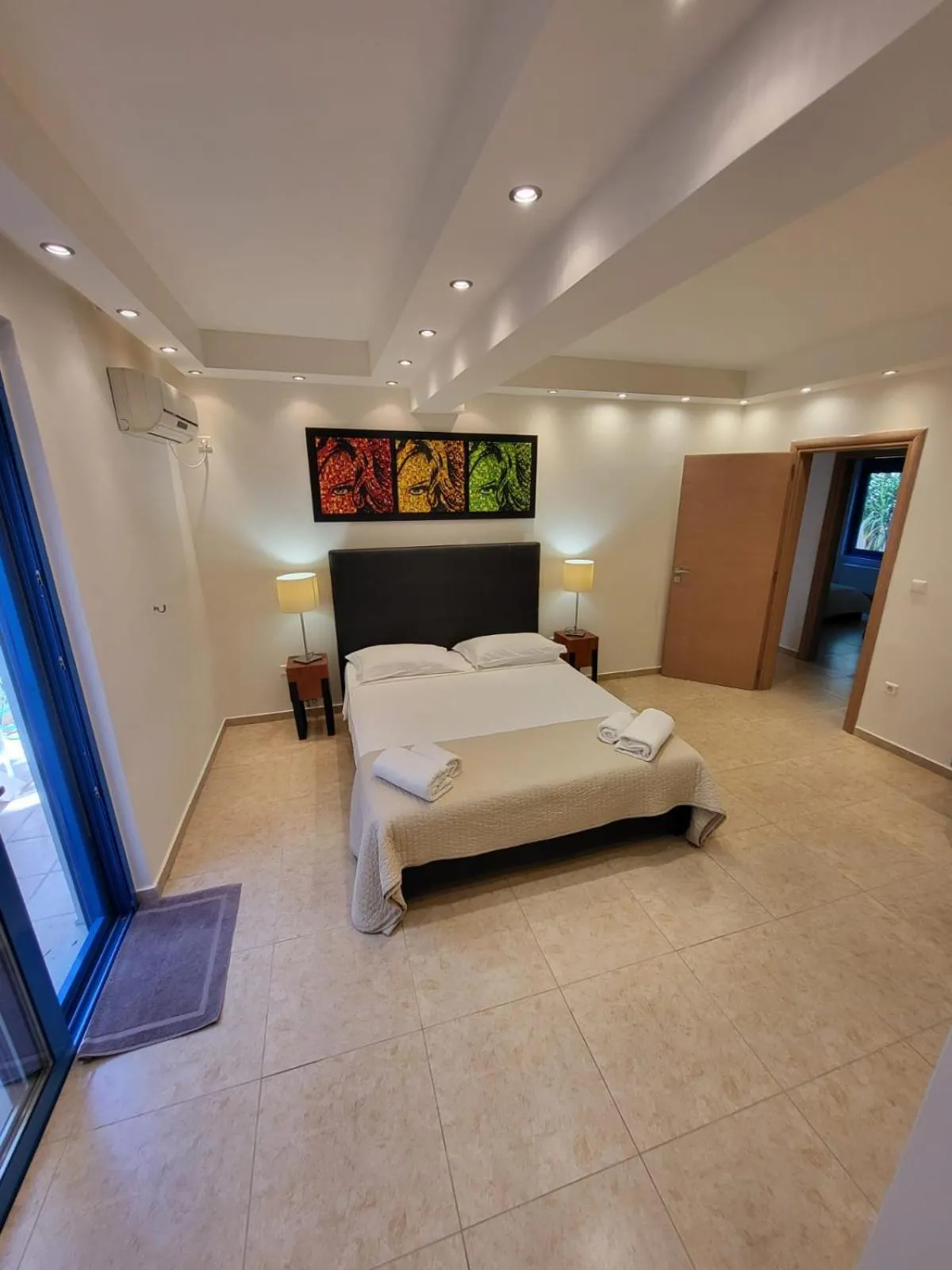 Bed in Villa Solaris