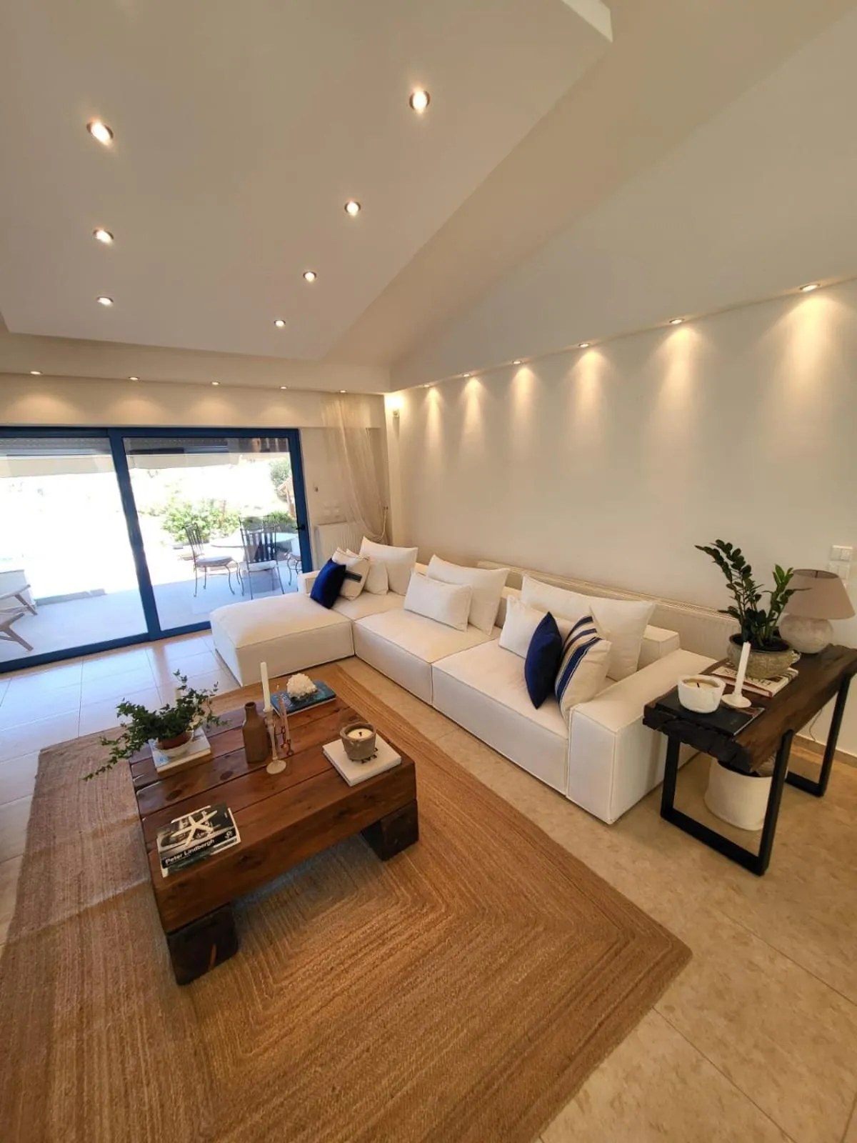 Living room in Villa Solaris