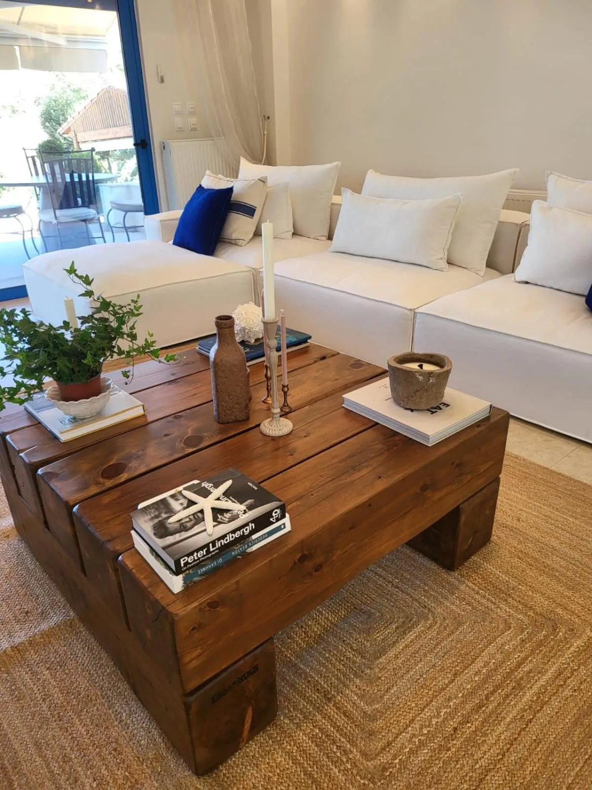 Living room in Villa Solaris