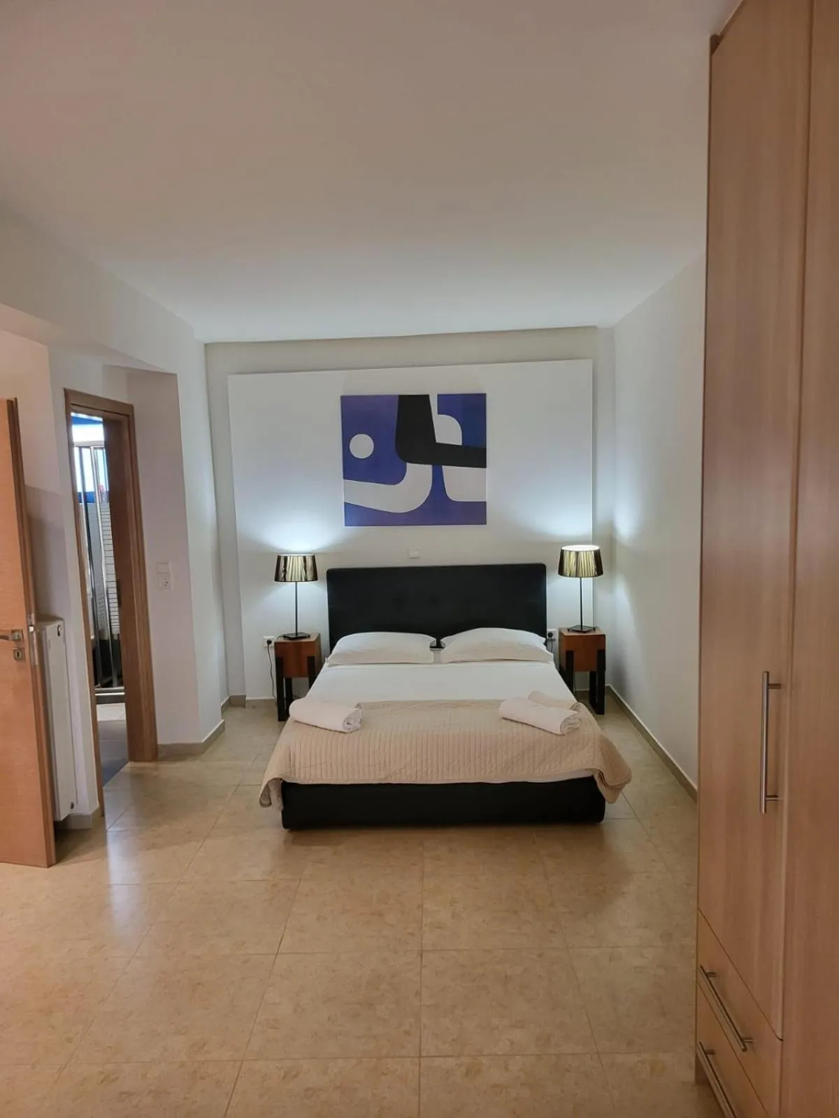 Bedroom, Bed in Villa Solaris