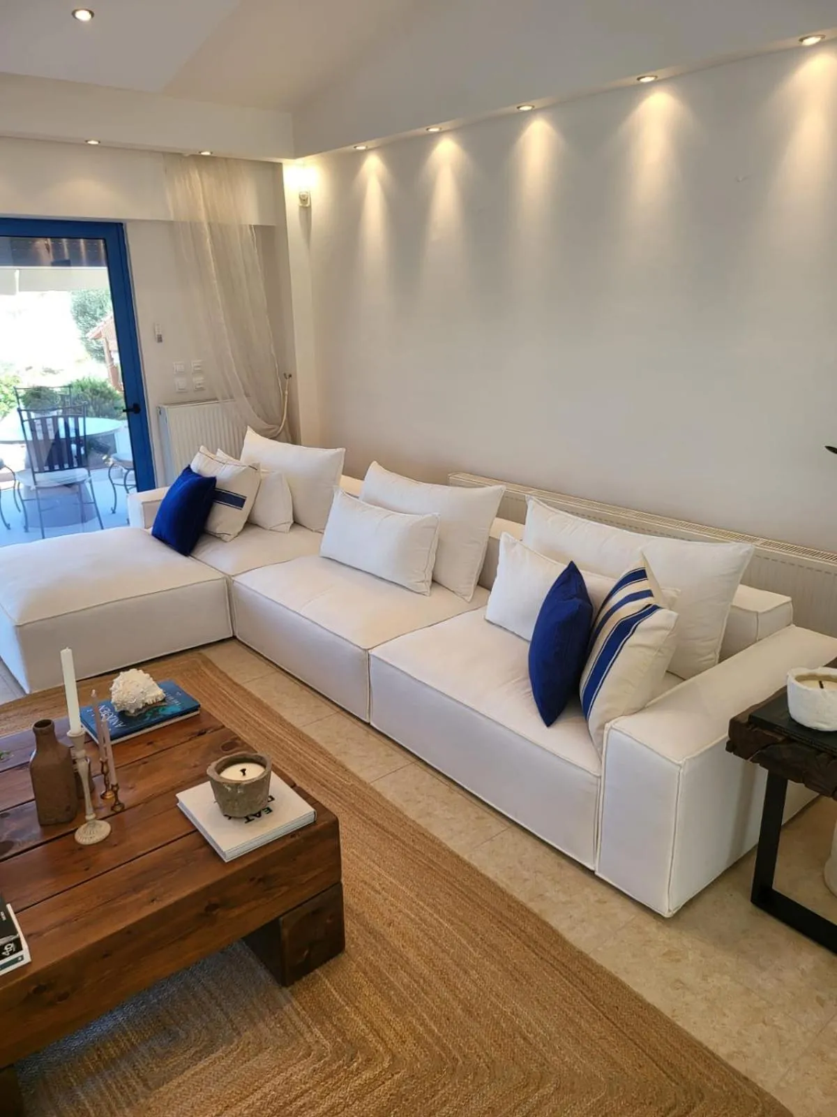 Living room in Villa Solaris