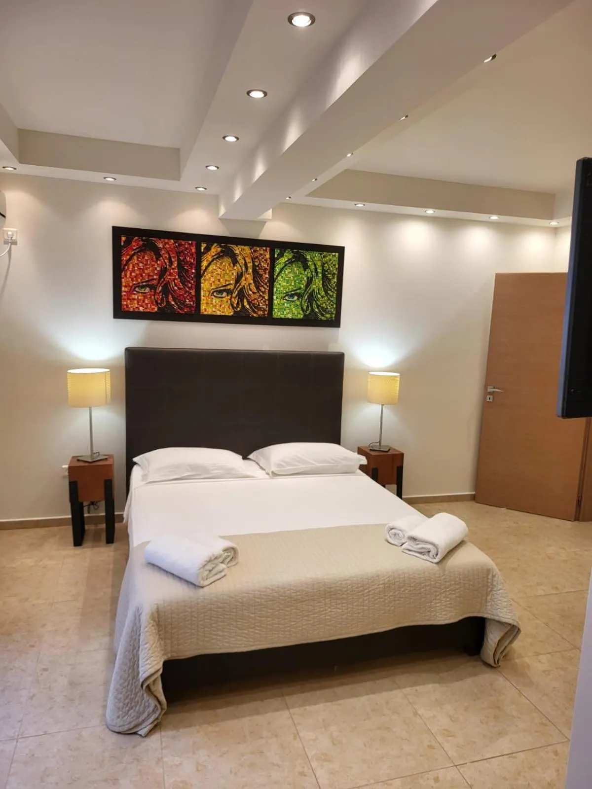 Bed in Villa Solaris