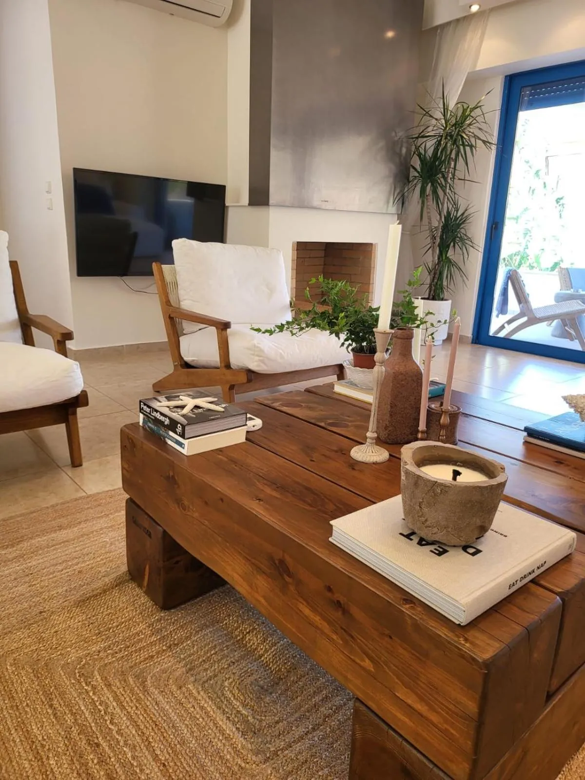 Living room in Villa Solaris