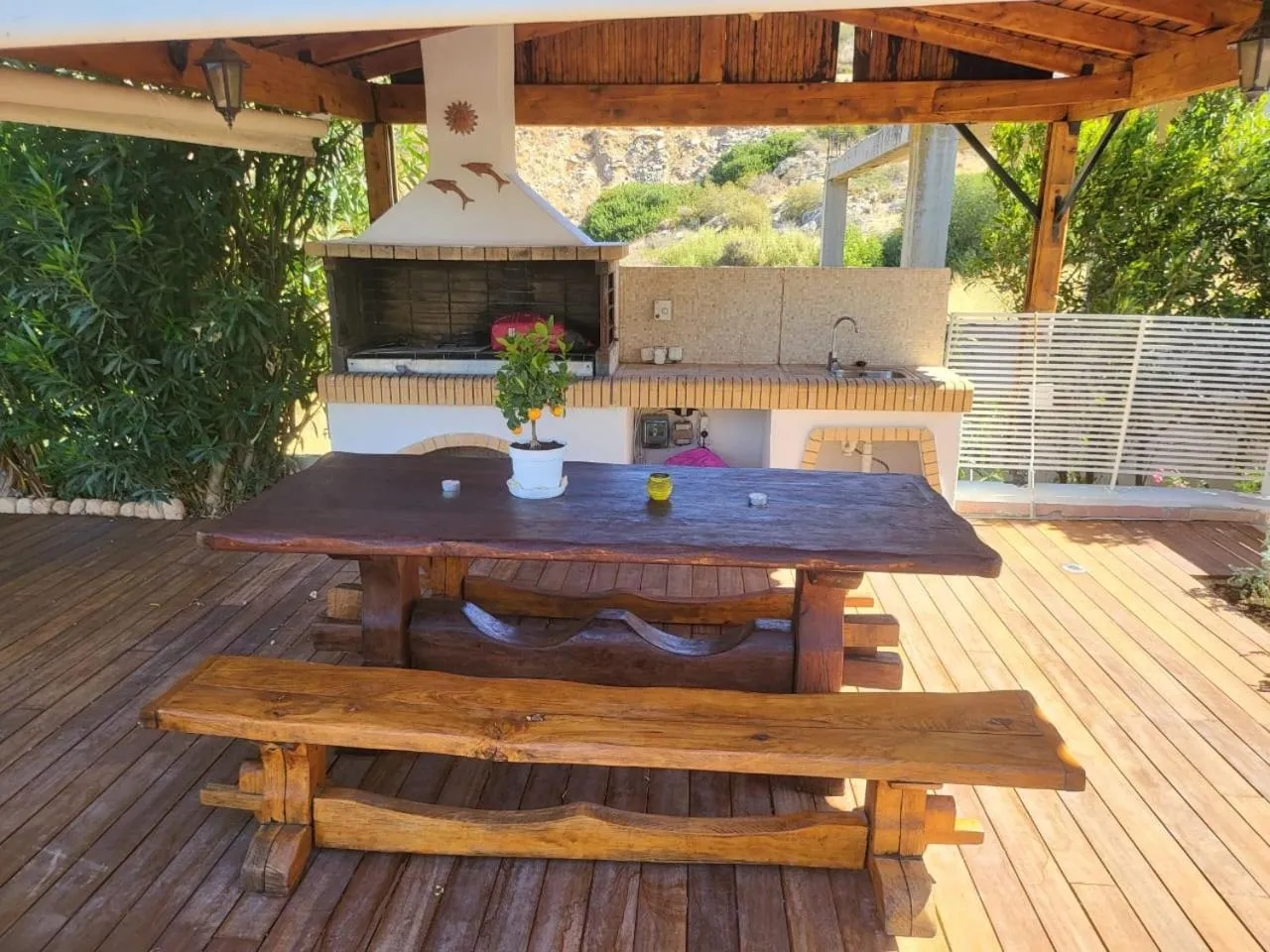 Patio in Villa Solaris