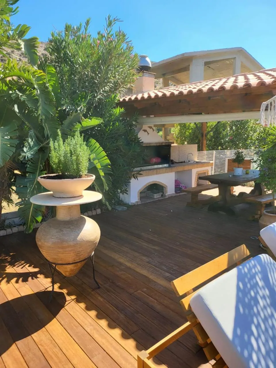 Patio in Villa Solaris
