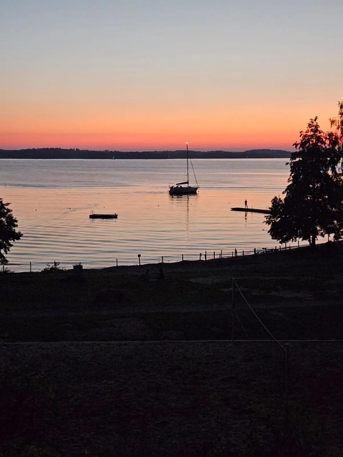 Sunrise in Kallhällsbaden Strandhotell