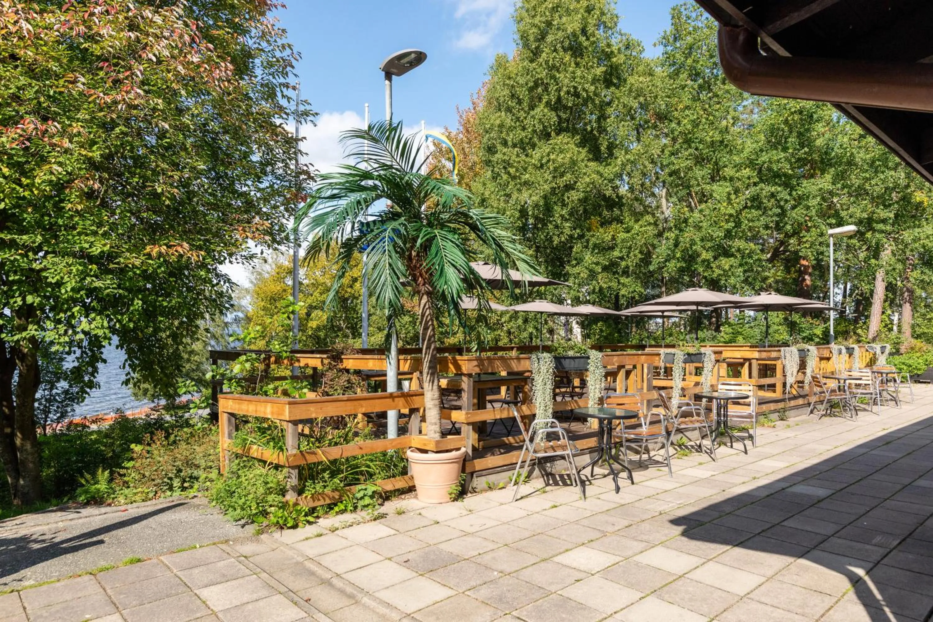 Property building in Kallhällsbaden Strandhotell