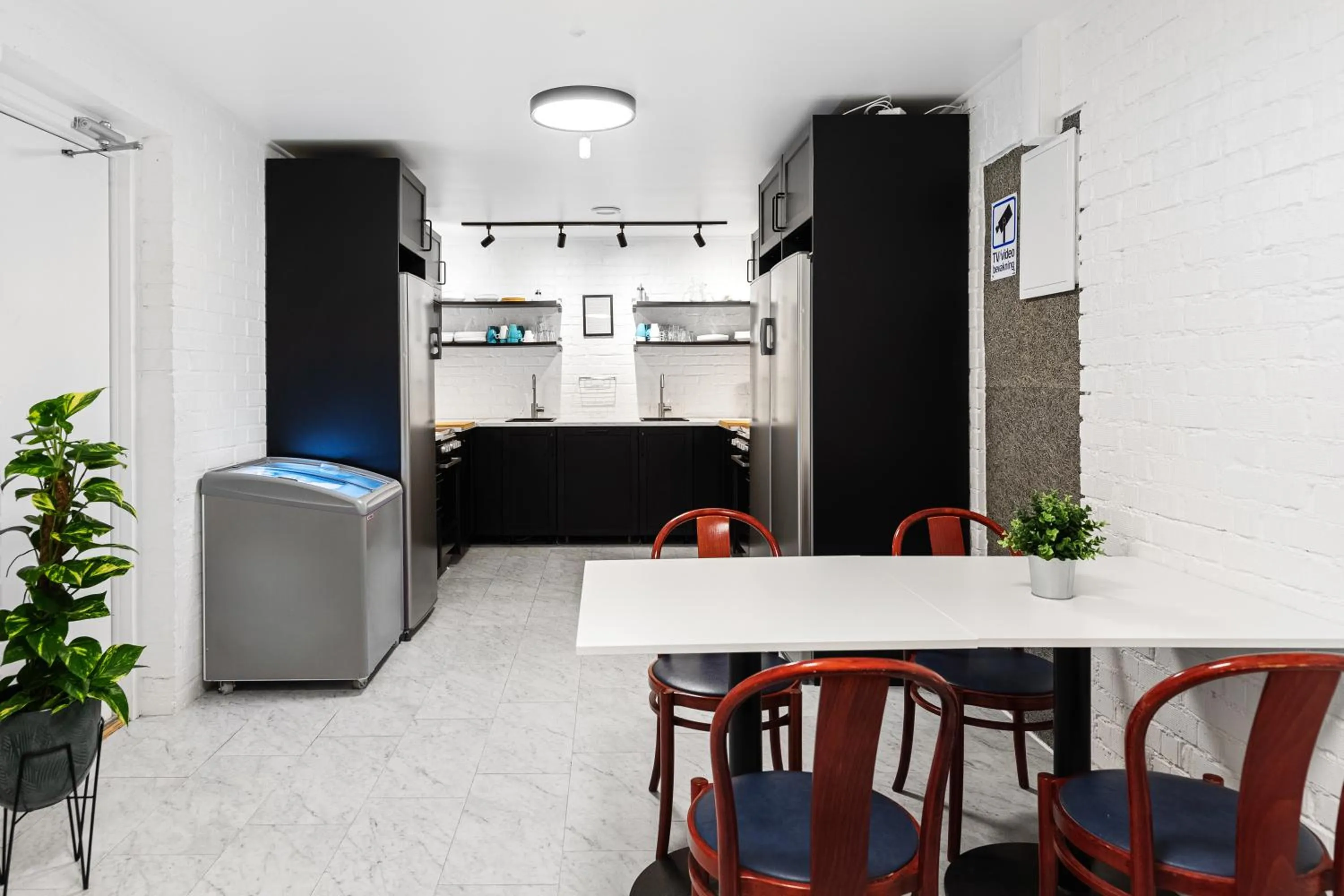 Seating area in Kallhällsbaden Strandhotell