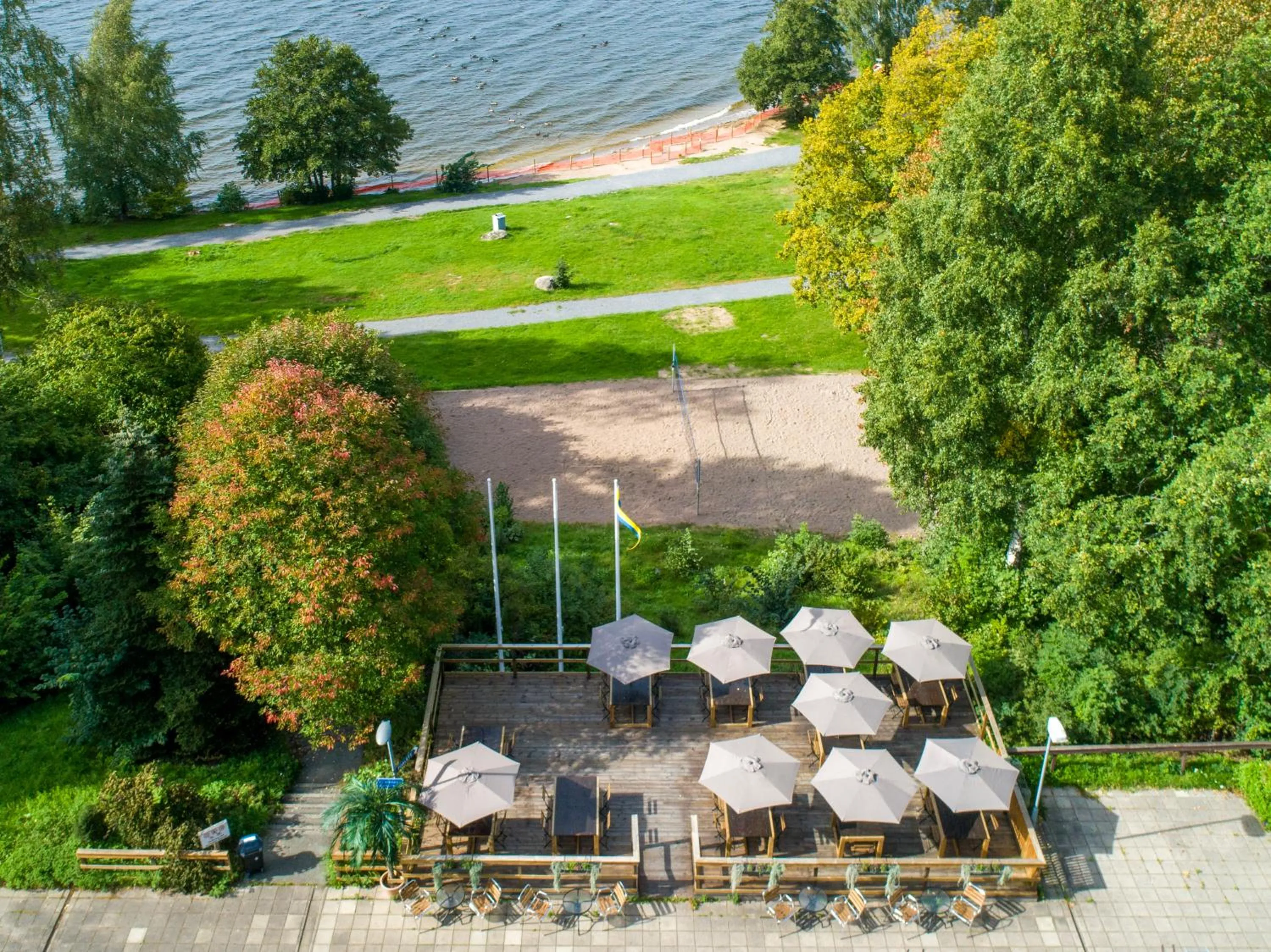 Property building in Kallhällsbaden Strandhotell