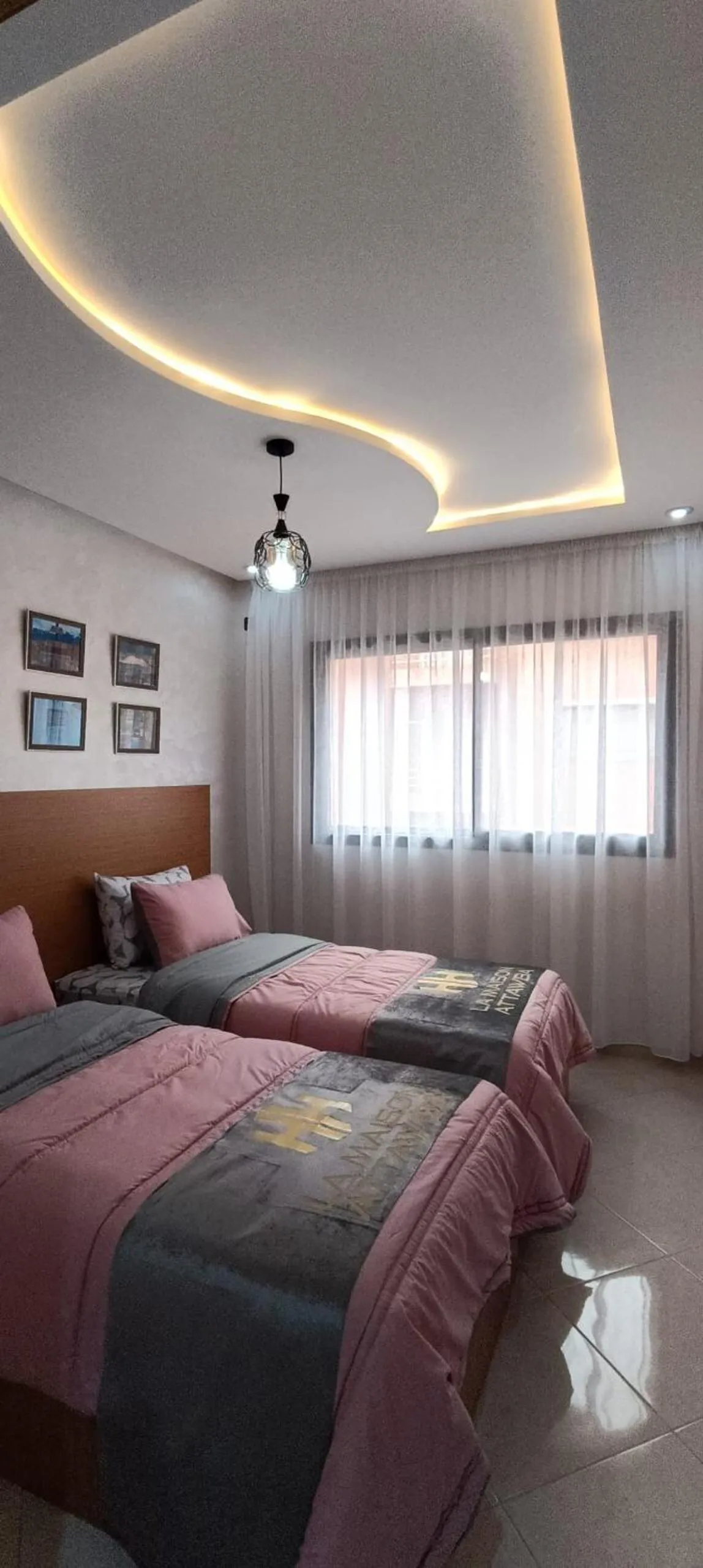 Bed in APPART-HOTEL La MAISON ATTAWBA 2