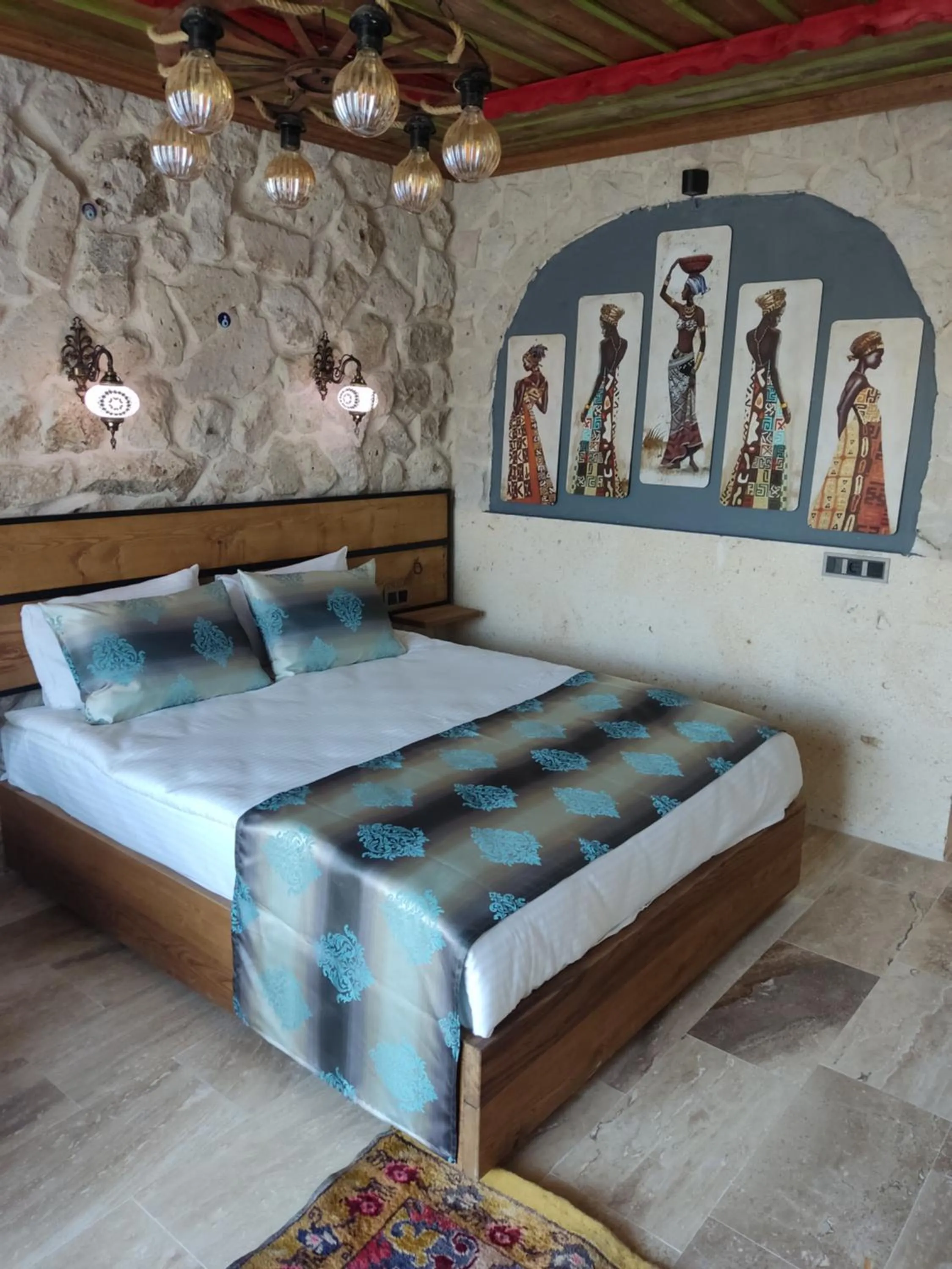 Bedroom in Fiesta Stone House