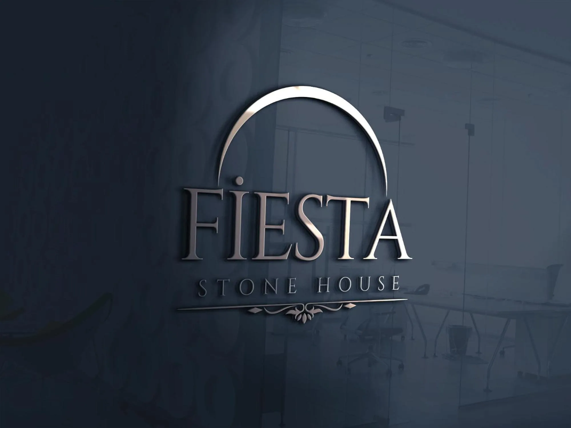 Logo/Certificate/Sign in Fiesta Stone House