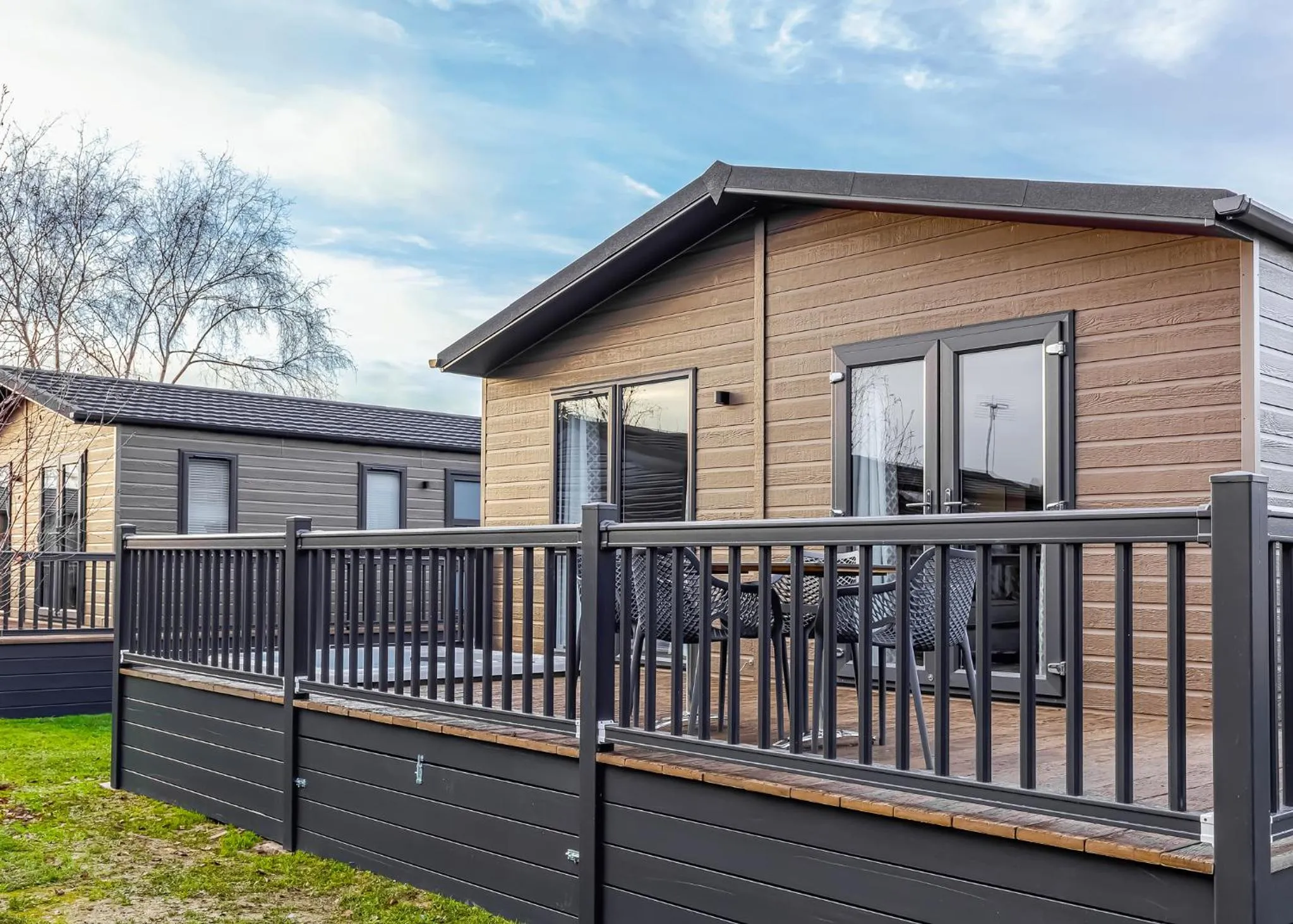 Property building in Roydon Marina Village