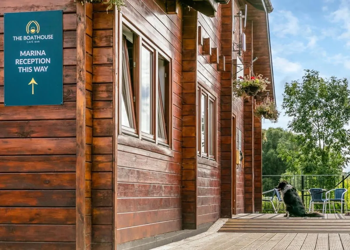 Property building in Roydon Marina Village