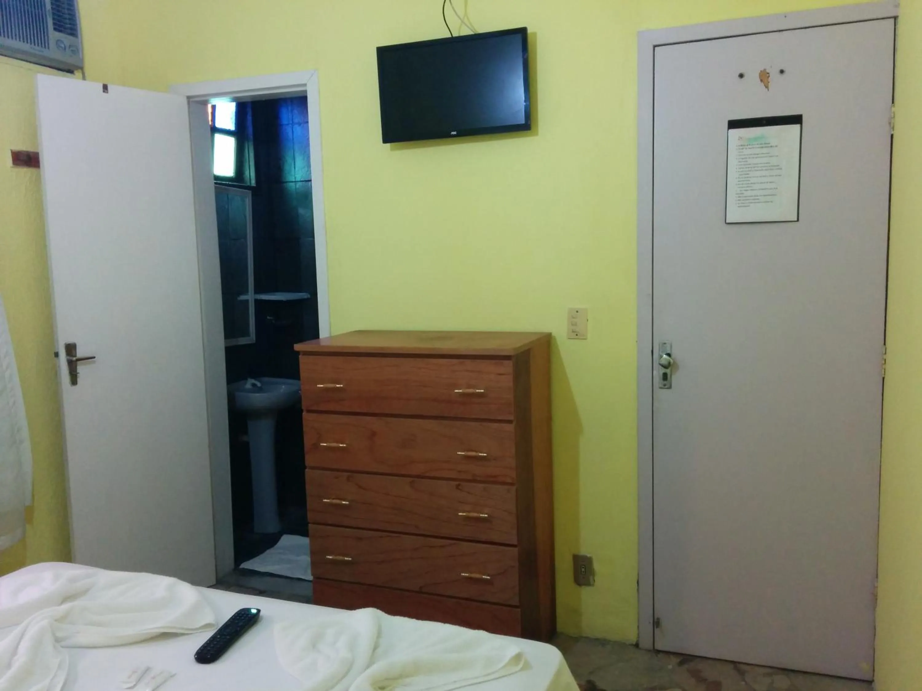 Bed in Pousada Norage