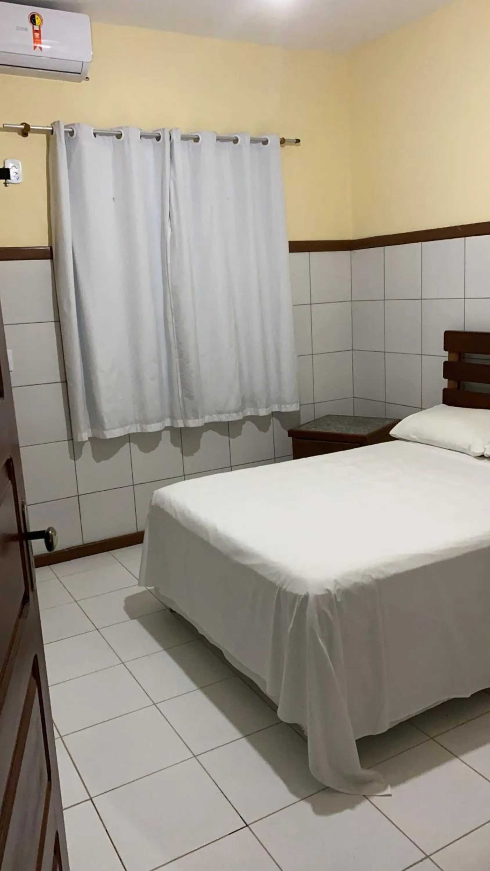 Bed in Pousada Norage