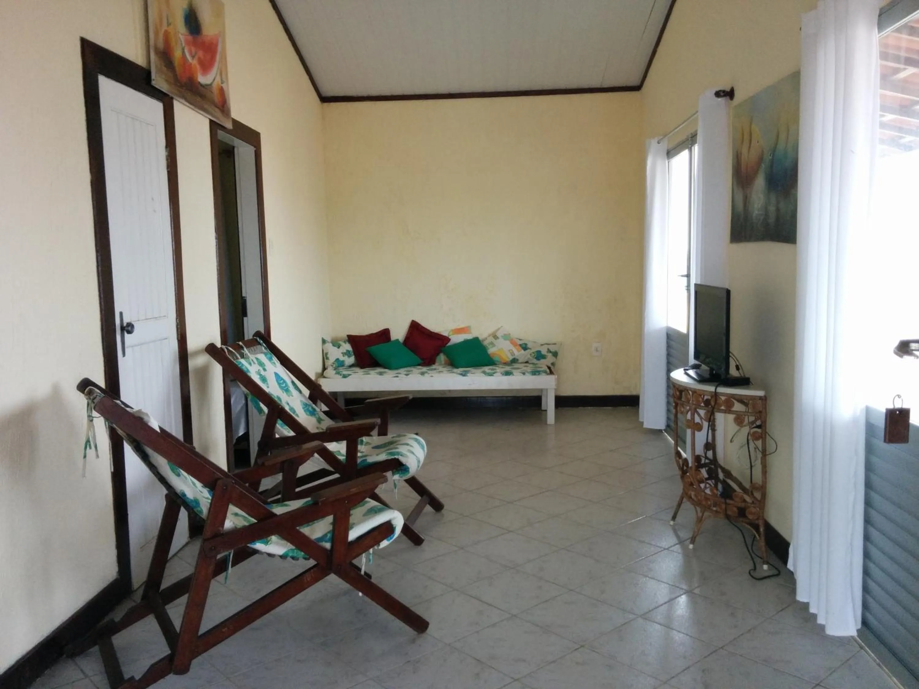 Bed in Pousada Norage