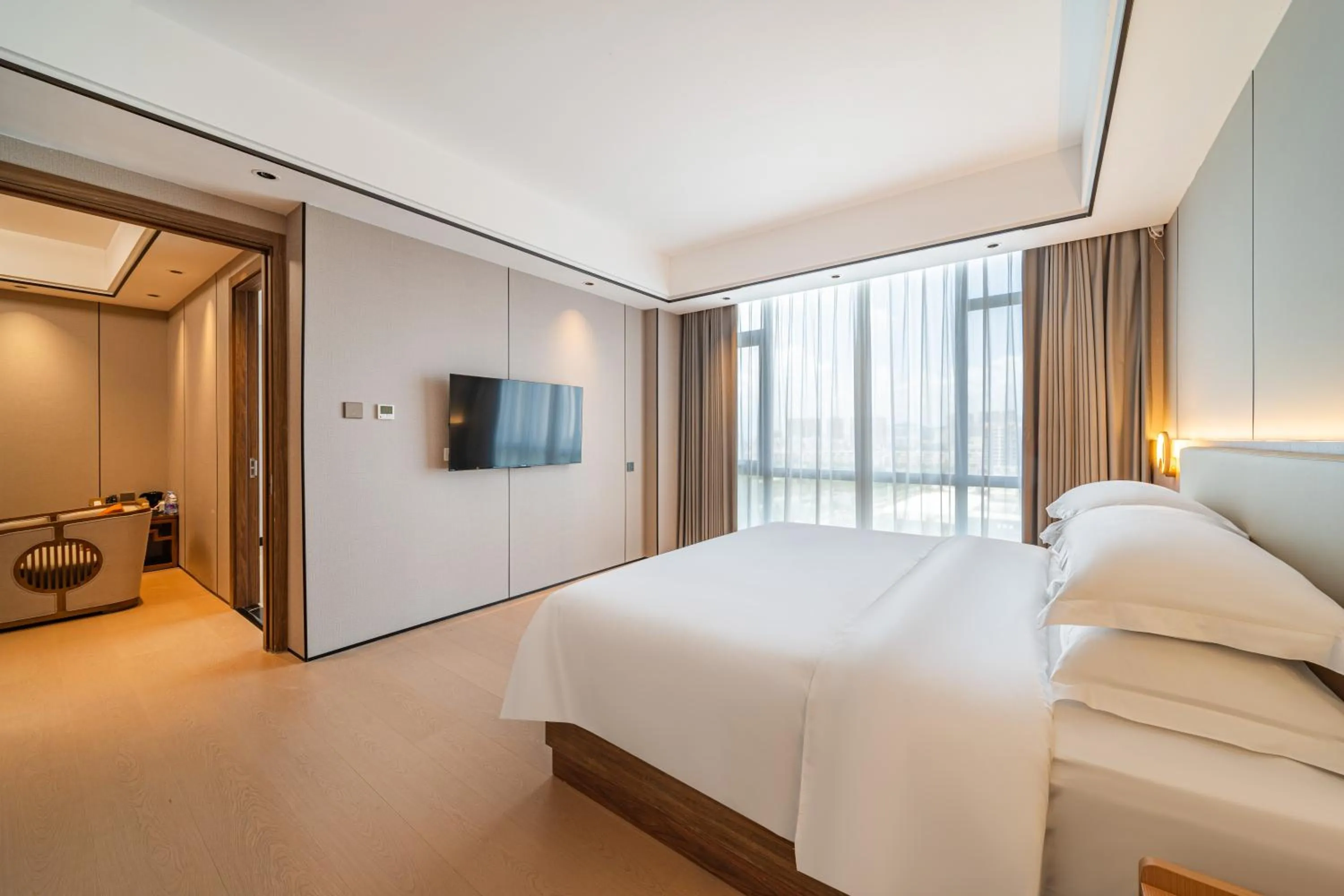 Bed in Poltton Century Hotel Yangjiang Jinshan Road