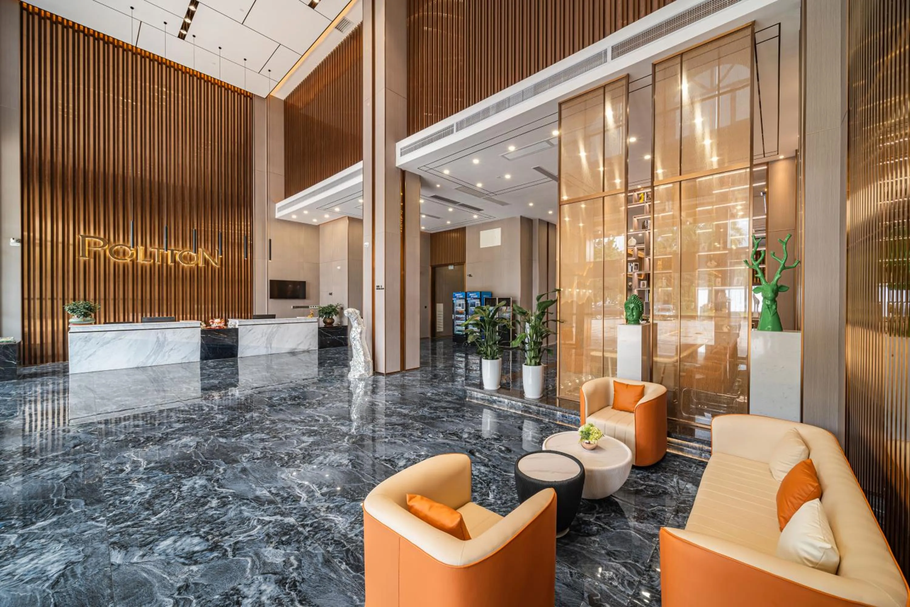 Lobby or reception in Poltton Century Hotel Yangjiang Jinshan Road