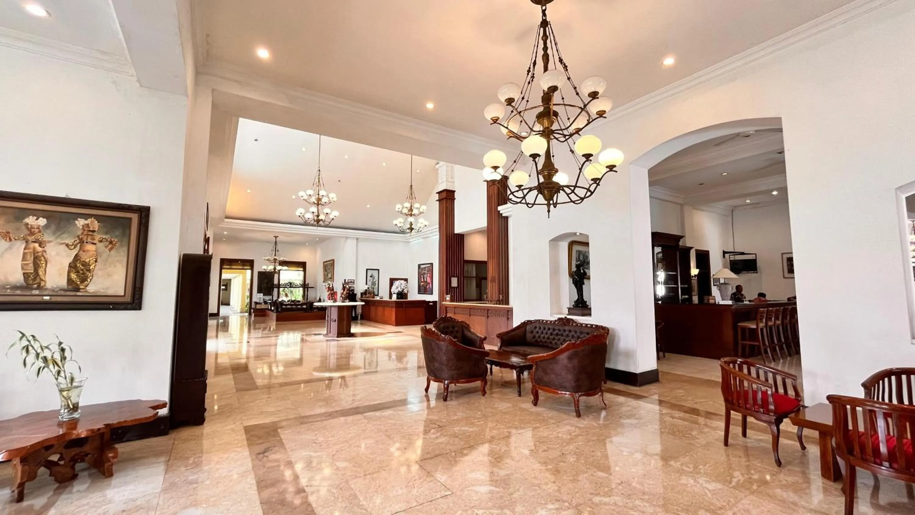 Lobby or reception in Kresna Hotel