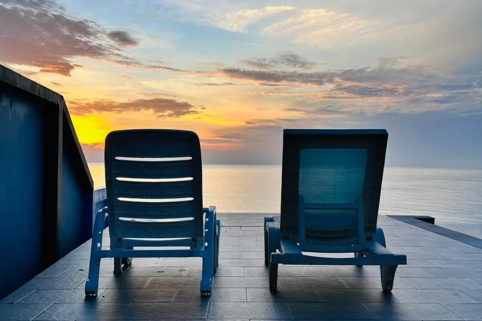 Swimming pool in Reboot Beach Resort, Restaurant, and Coffee Shop Swimming pool in Reboot Beach Resort, Restaurant, and Coffee Shop