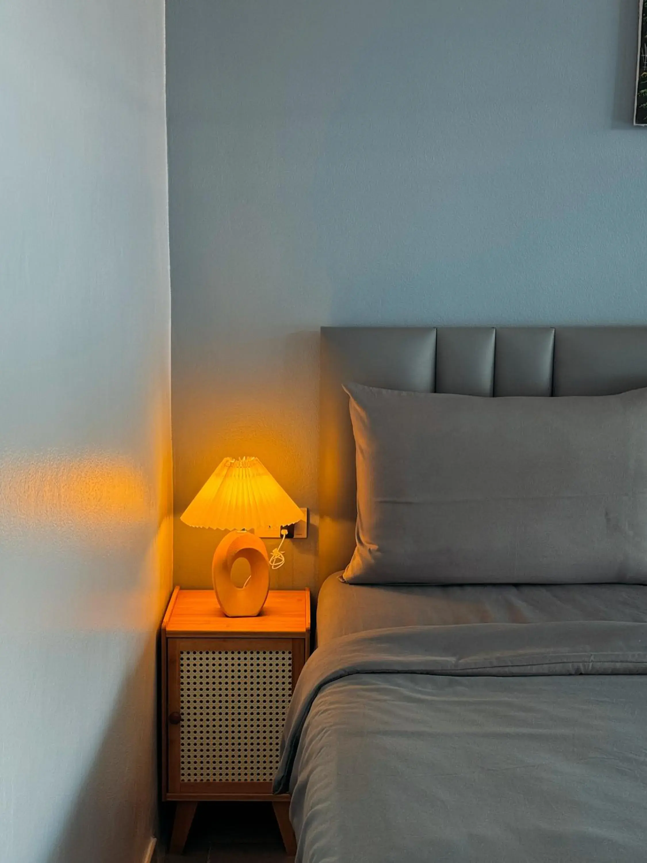 Bed in Reboot Retreat Beach Resort, Restaurant, and Coffee Shop Bed in Reboot Retreat Beach Resort, Restaurant, and Coffee Shop