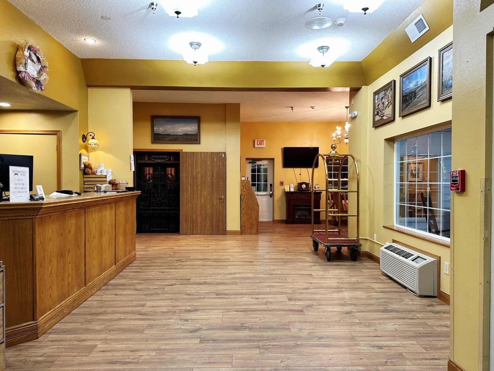 Lobby or reception in Roosevelt Inn Mount Rushmore