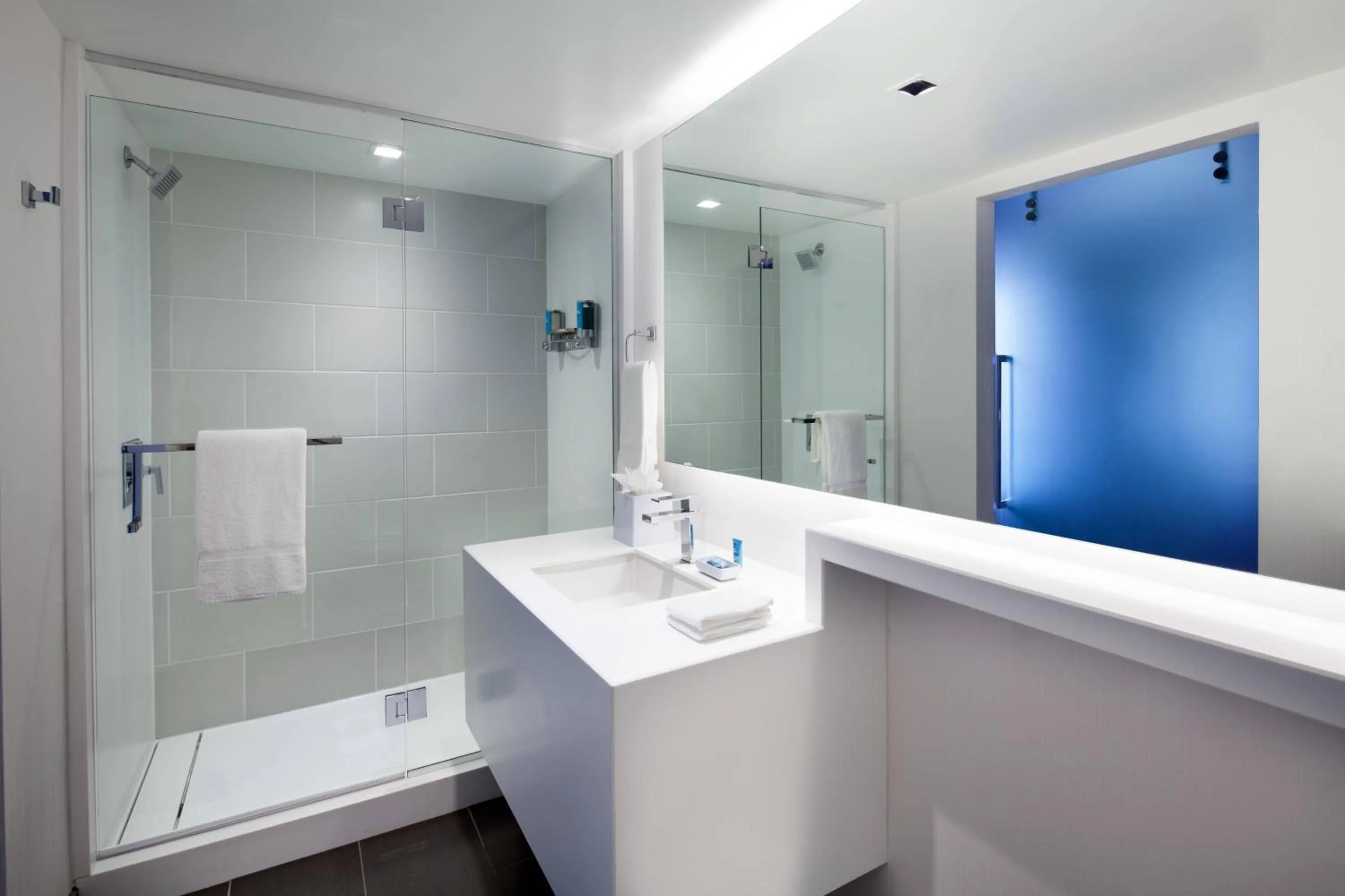 Bathroom in Aloft Sunnyvale