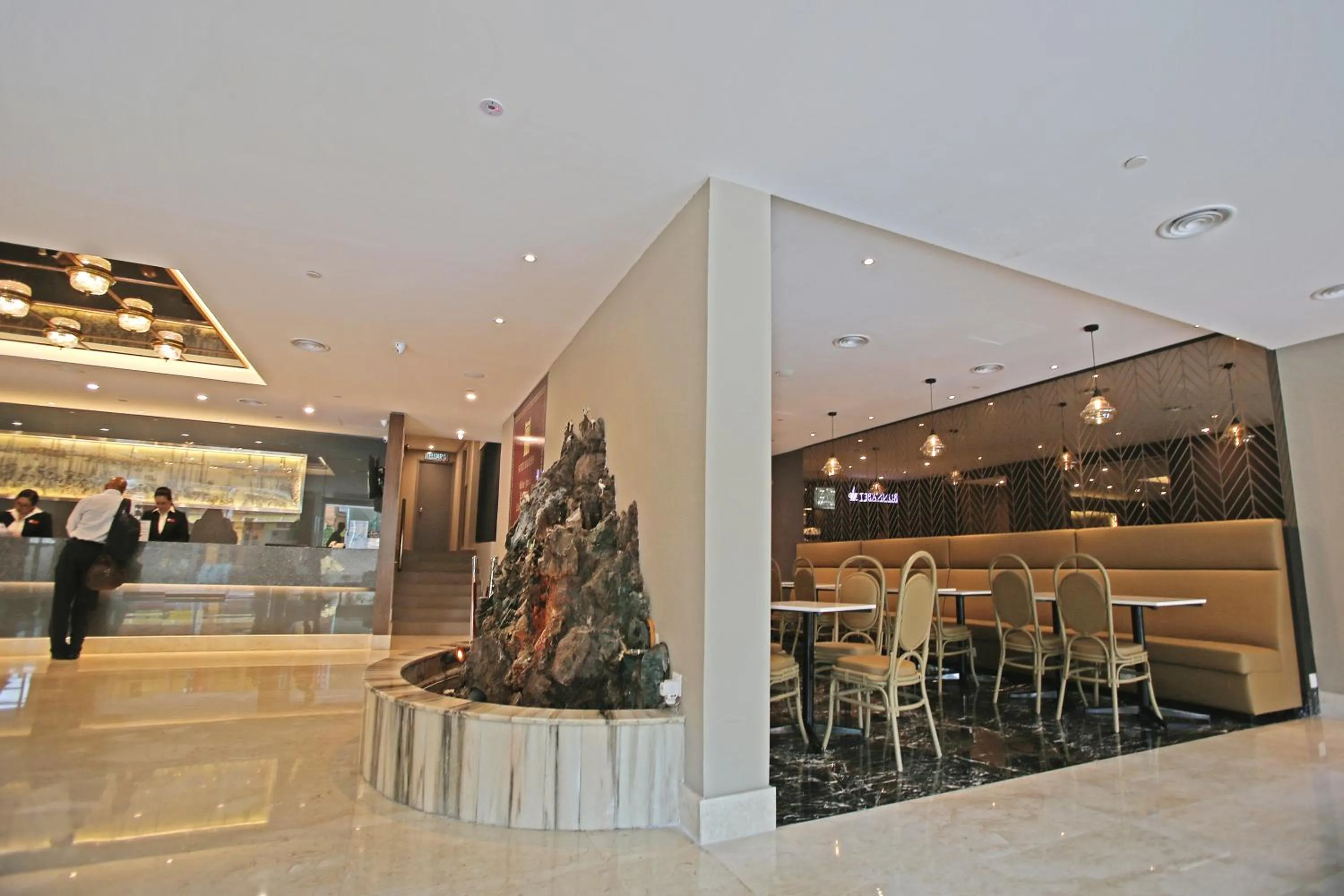 Lobby or reception in Hotel Malaysia