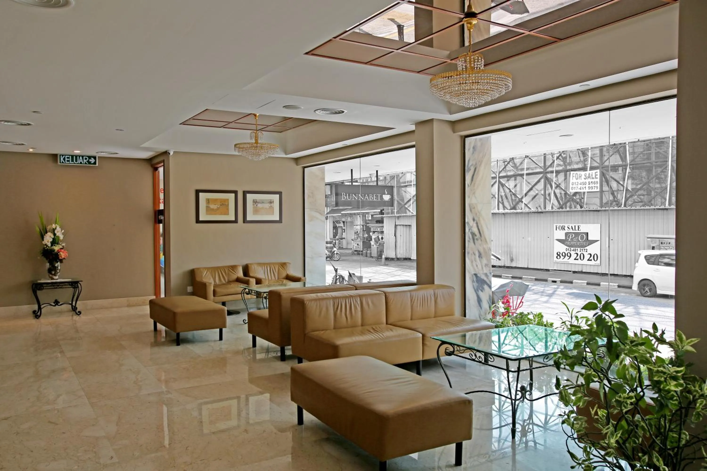 Lobby or reception in Hotel Malaysia