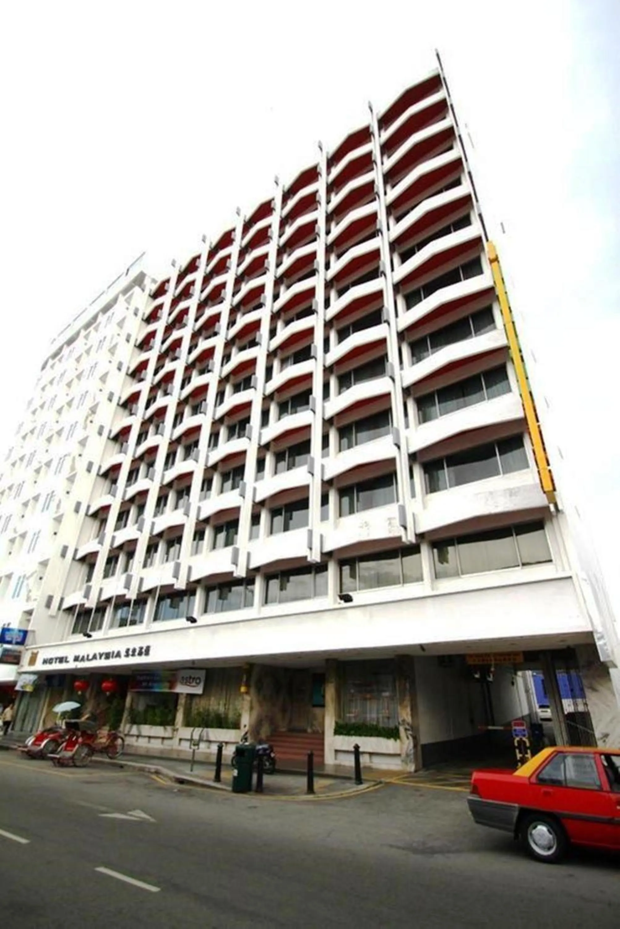 Facade/entrance in Hotel Malaysia