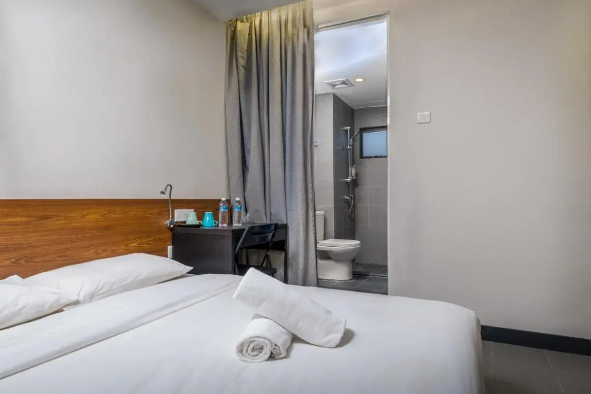 Bed in MAX Hotel Subang Jaya Bed in MAX Hotel Subang Jaya