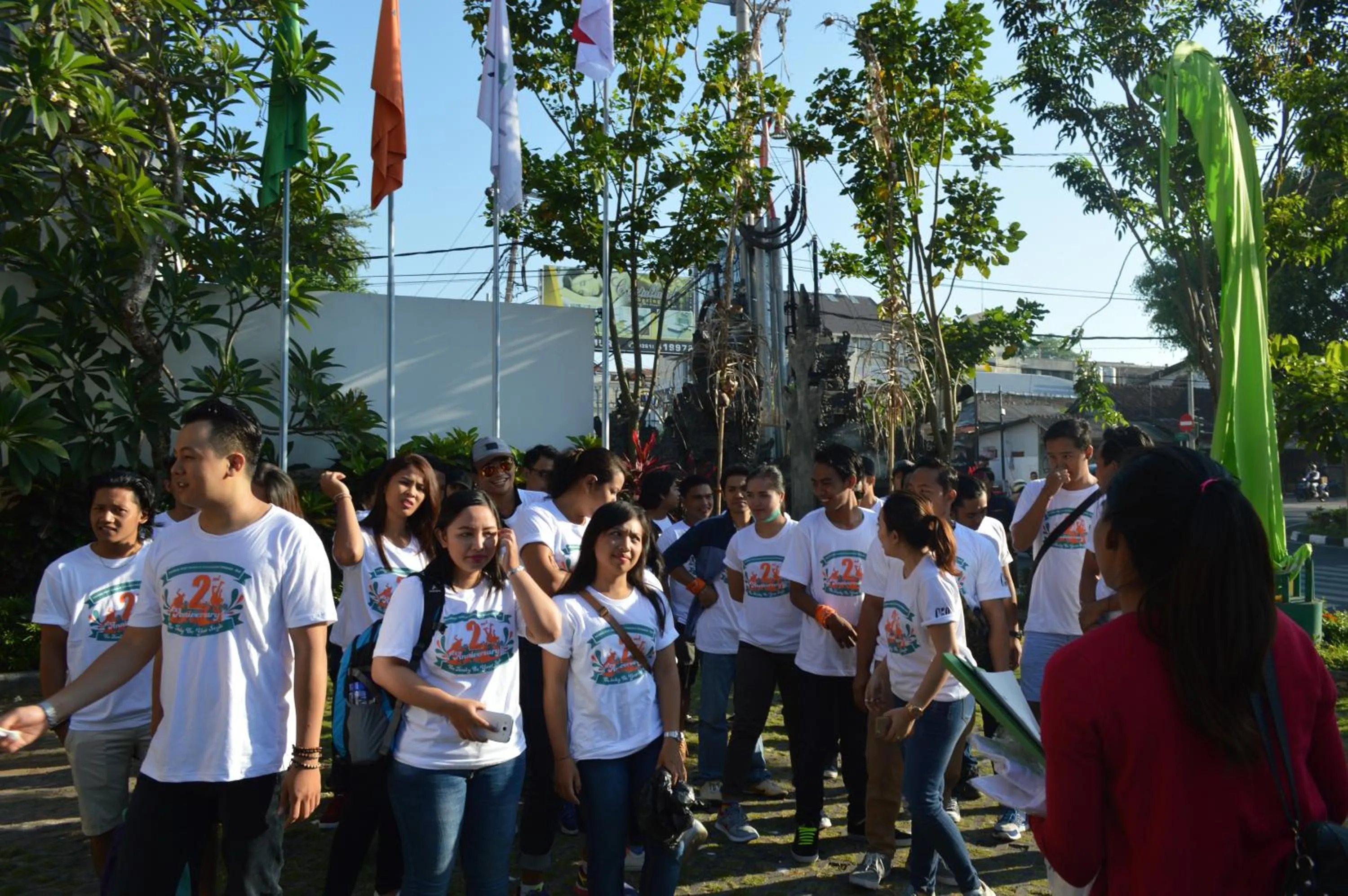Lobby or reception in POP! Hotel Denpasar