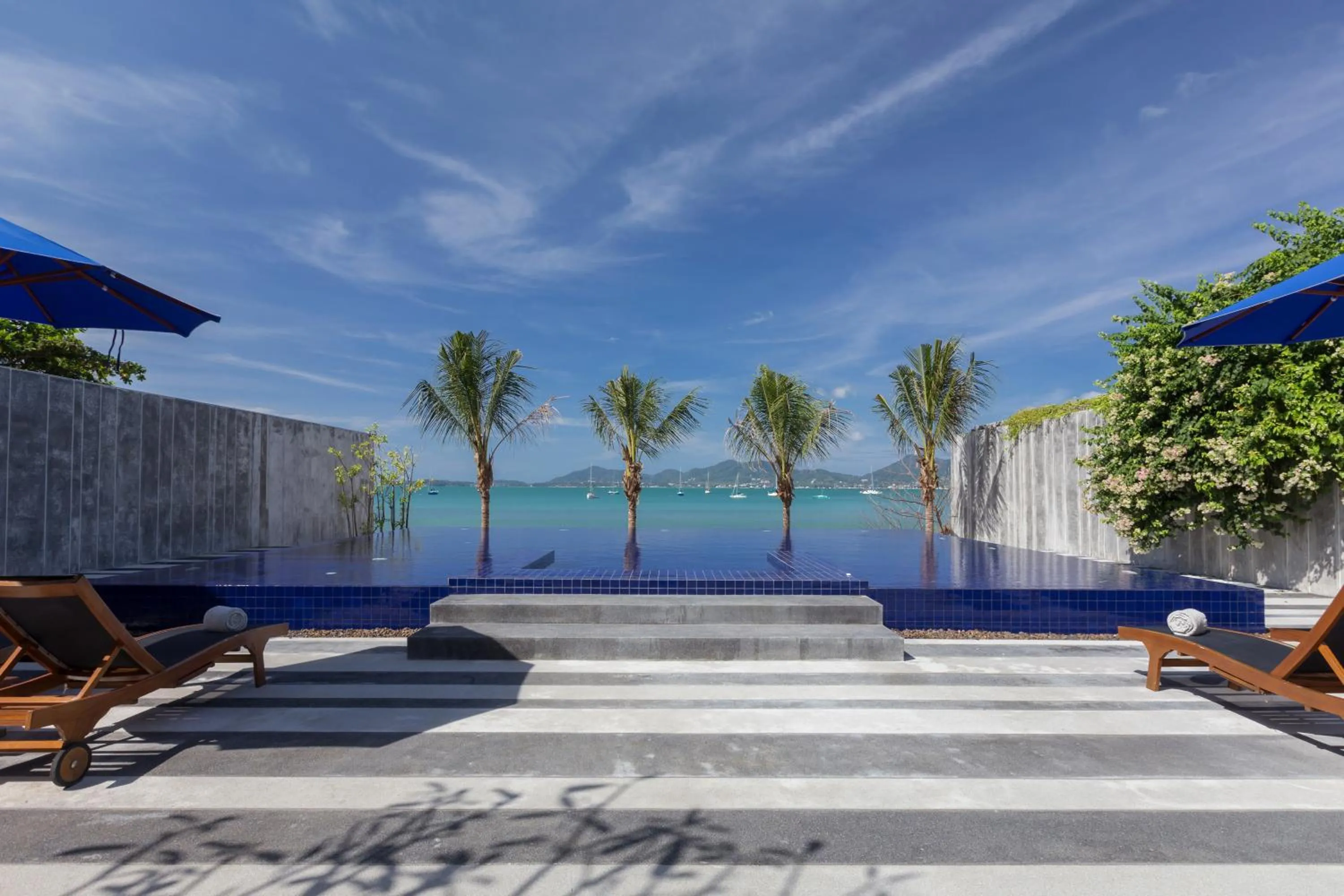 Swimming pool in X10 Seaview Suites at Panwa Beach