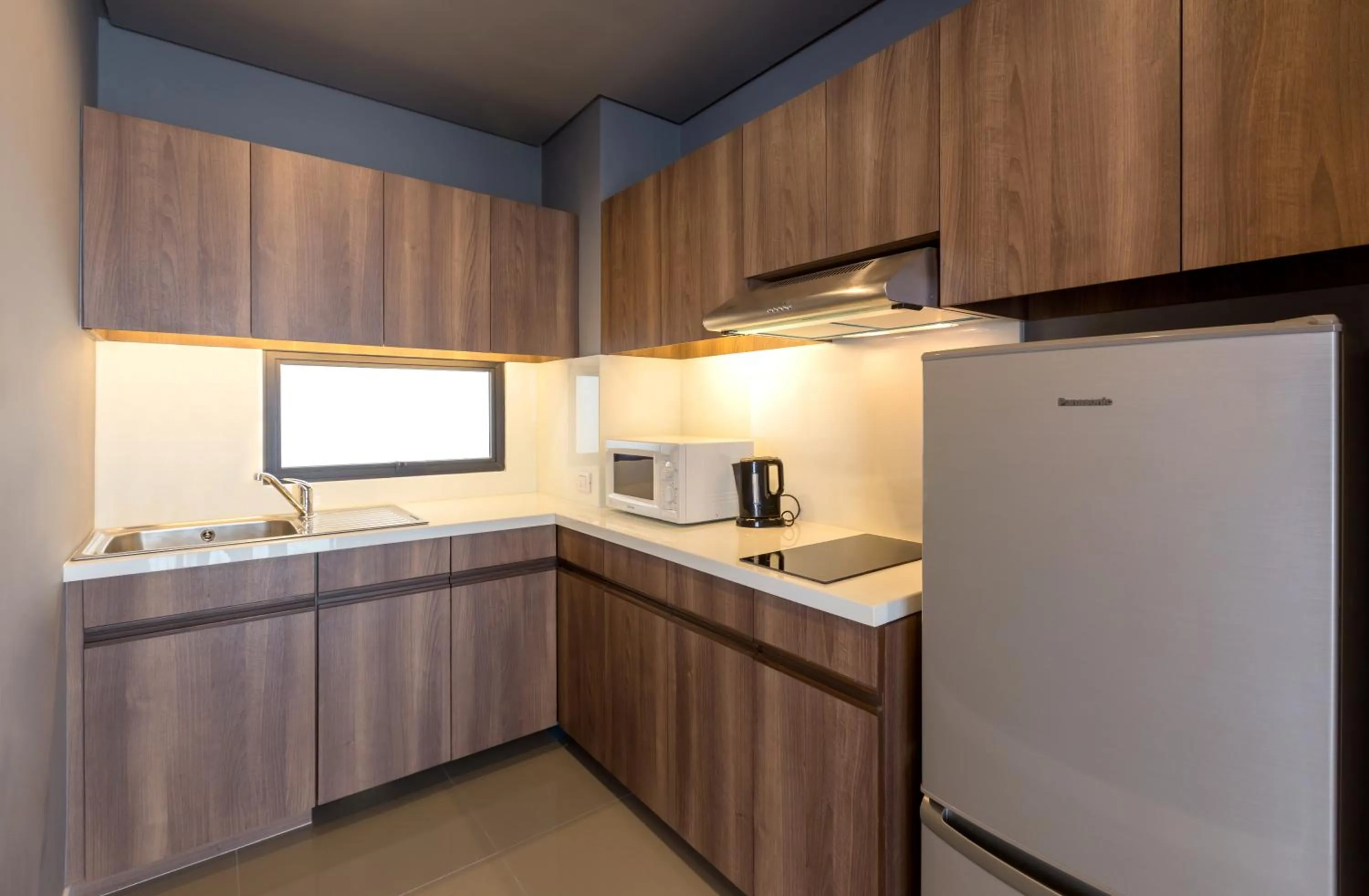 Kitchen or kitchenette in X10 Seaview Suites at Panwa Beach