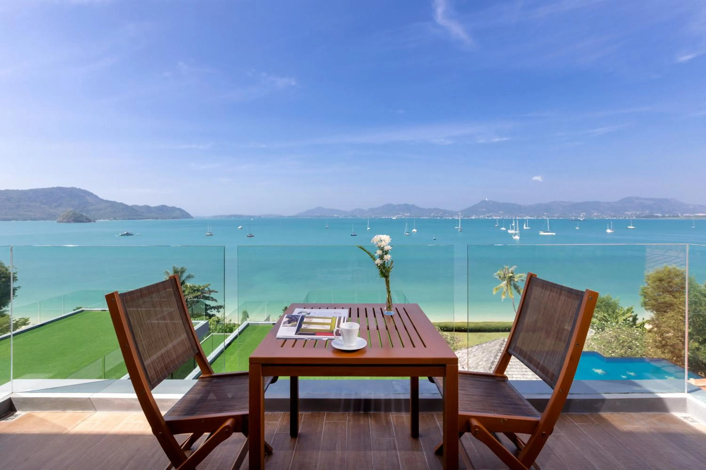 Balcony/Terrace in X10 Seaview Suites at Panwa Beach