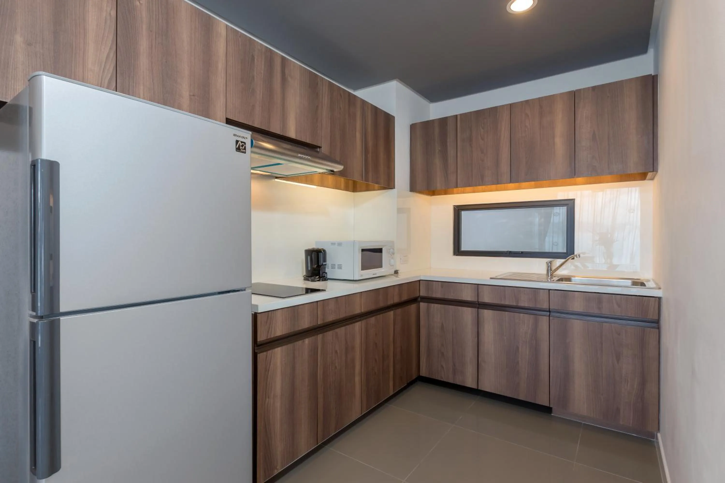 Kitchen or kitchenette in X10 Seaview Suites at Panwa Beach